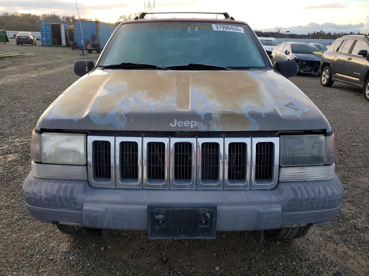 1997 Jeep Grand Cherokee Laredo Gray vin: 1J4GZ58S6VC572438