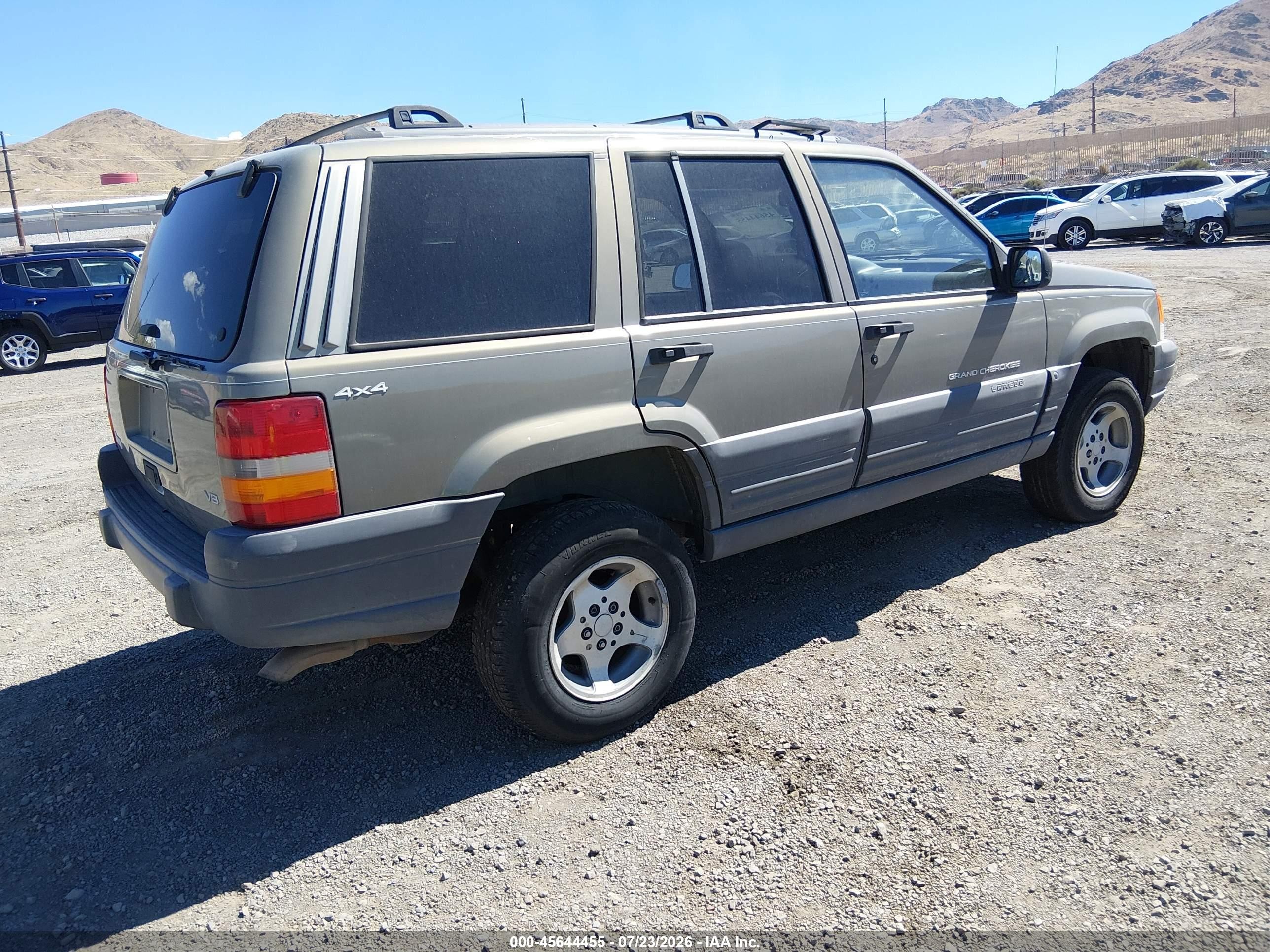 1998 Jeep Grand Cherokee Laredo/tsi Brown vin: 1J4GZ58S6WC130857