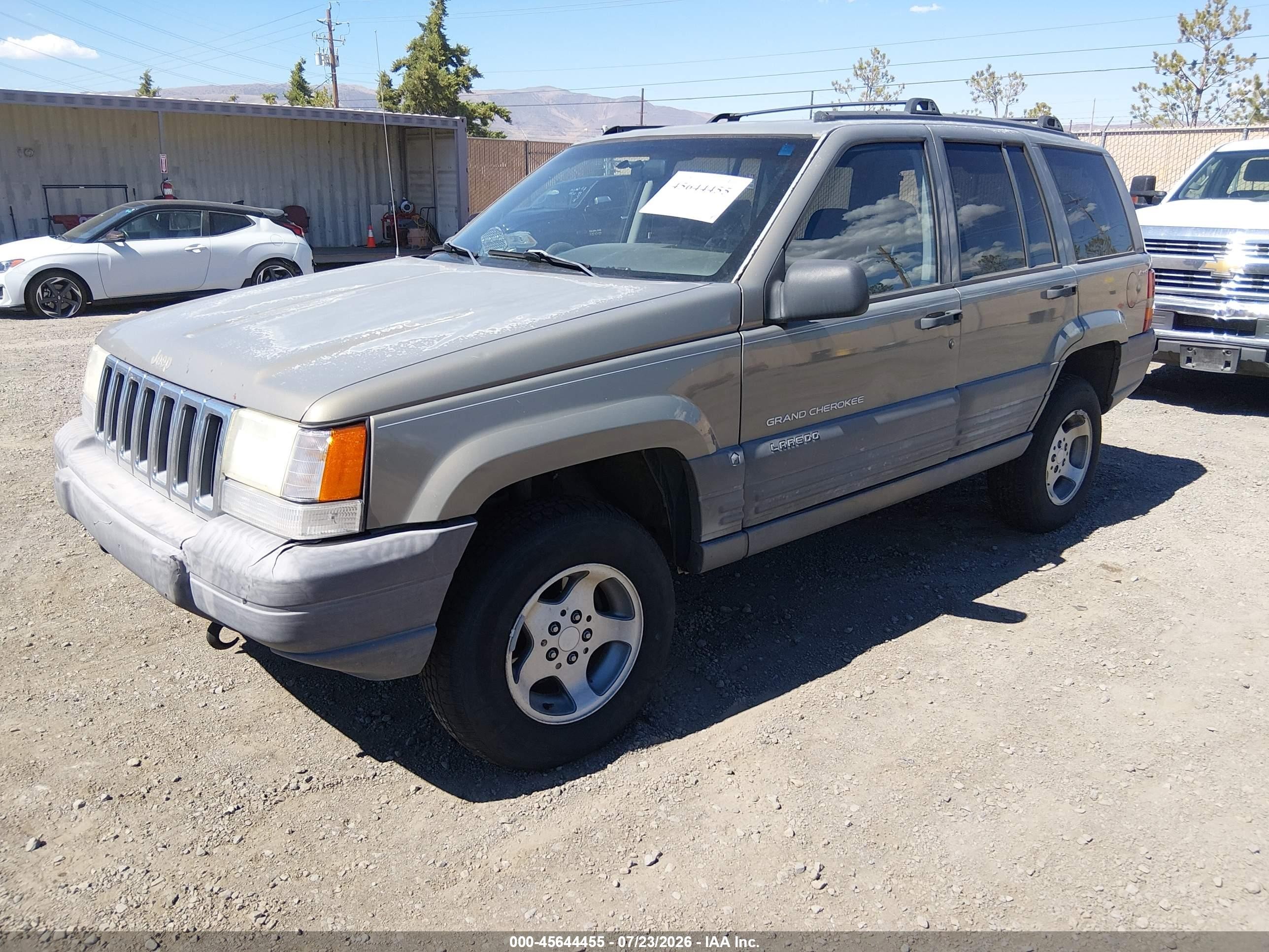 1998 Jeep Grand Cherokee Laredo/tsi Brown vin: 1J4GZ58S6WC130857