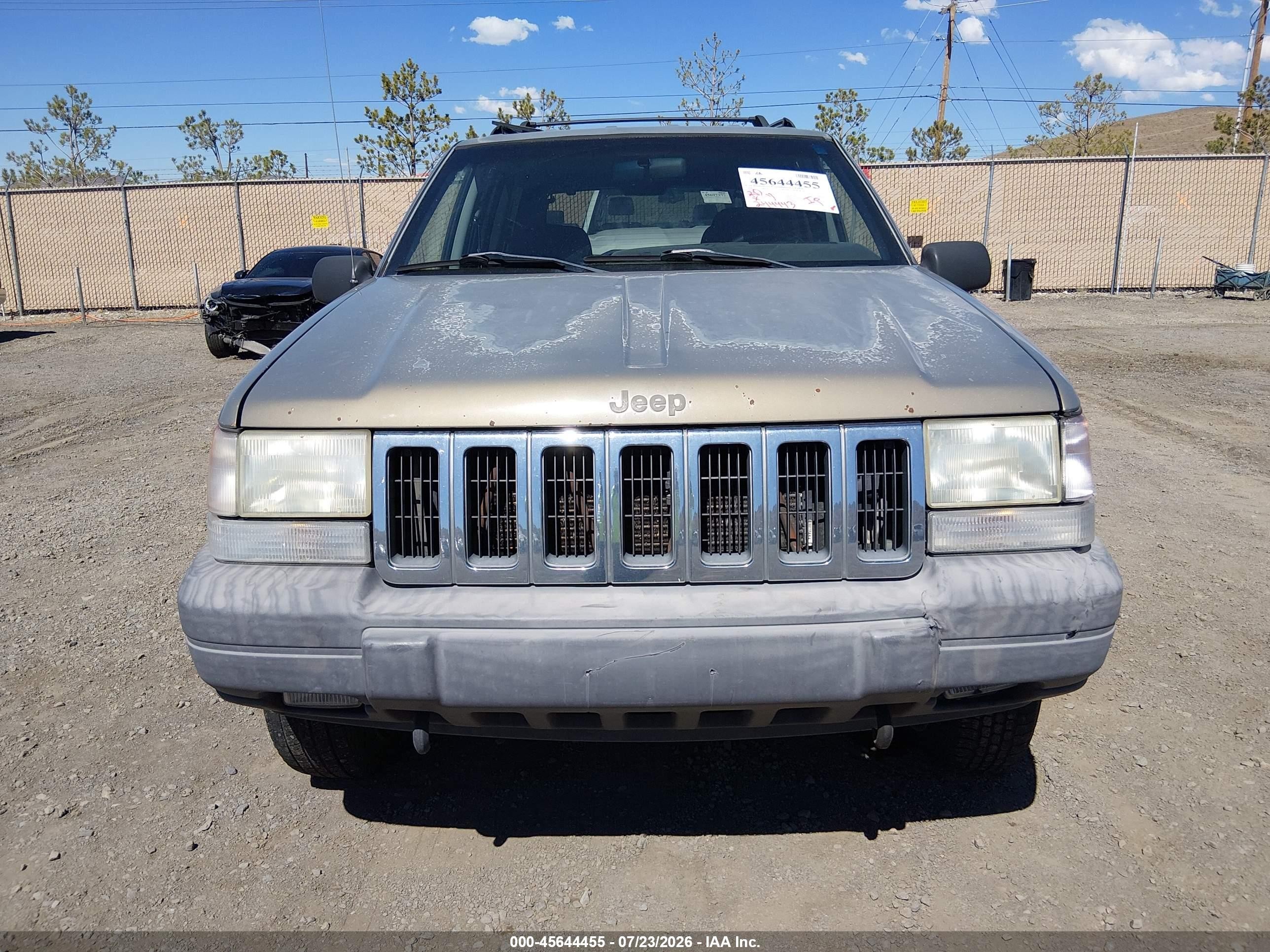 1998 Jeep Grand Cherokee Laredo/tsi Brown vin: 1J4GZ58S6WC130857