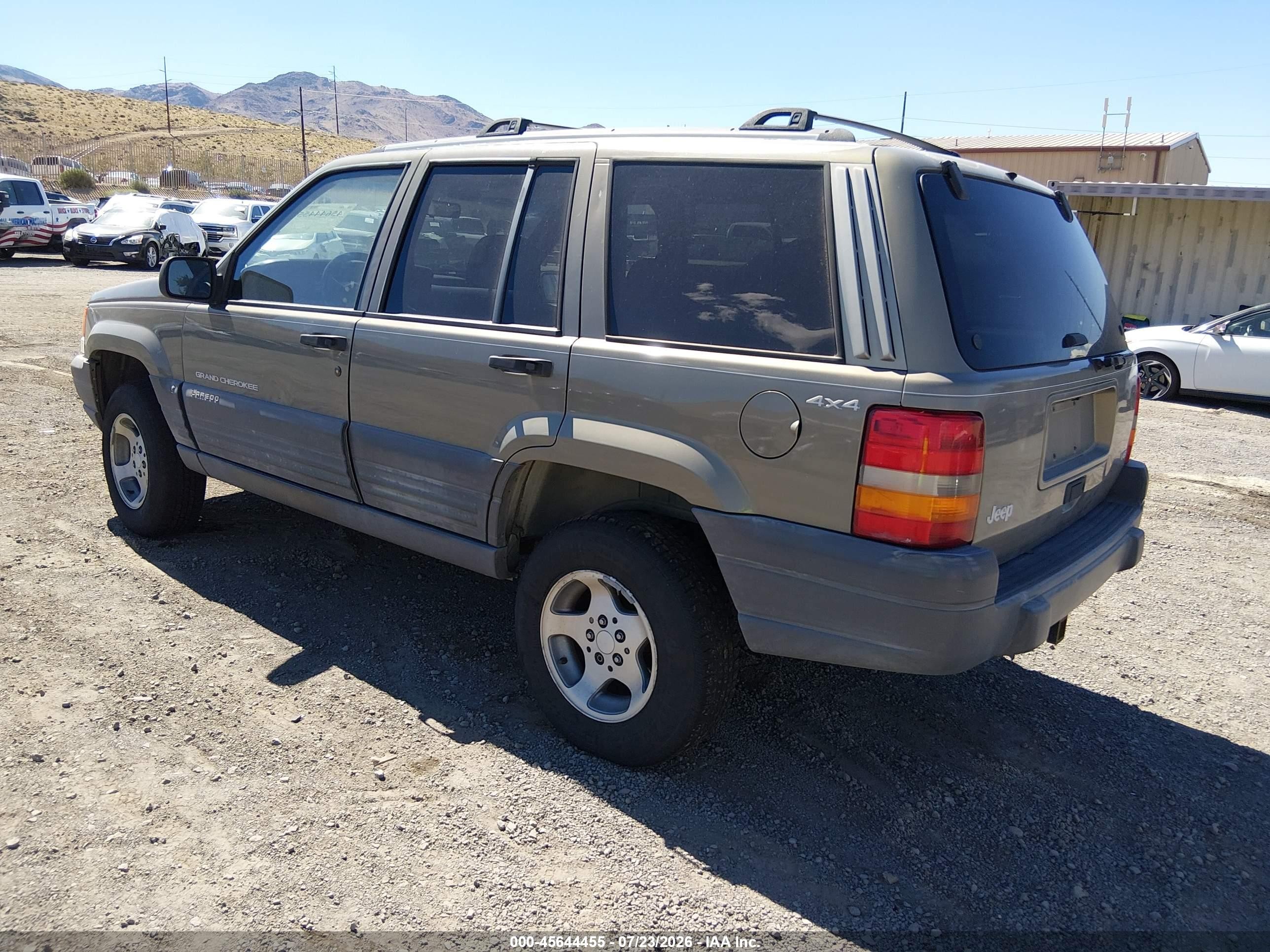 1998 Jeep Grand Cherokee Laredo/tsi Brown vin: 1J4GZ58S6WC130857