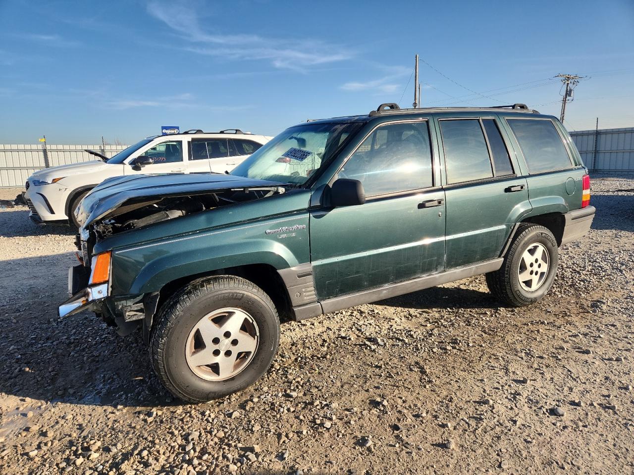 1994 Jeep Grand Cherokee Laredo Зеленый vin: 1J4GZ58S7RC281999