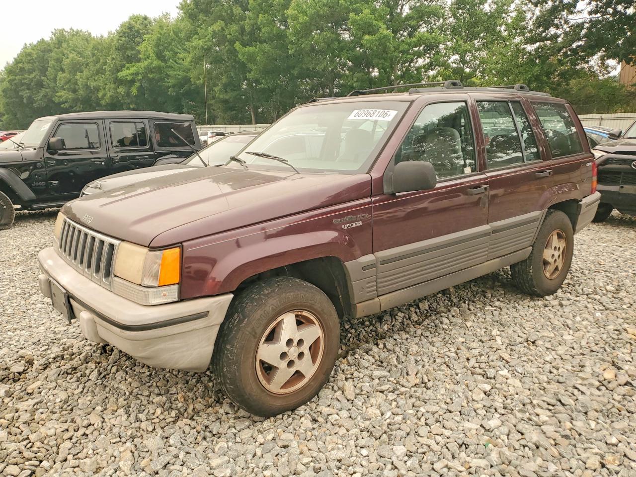 1995 Jeep Grand Cherokee Laredo Purple vin: 1J4GZ58S7SC554218