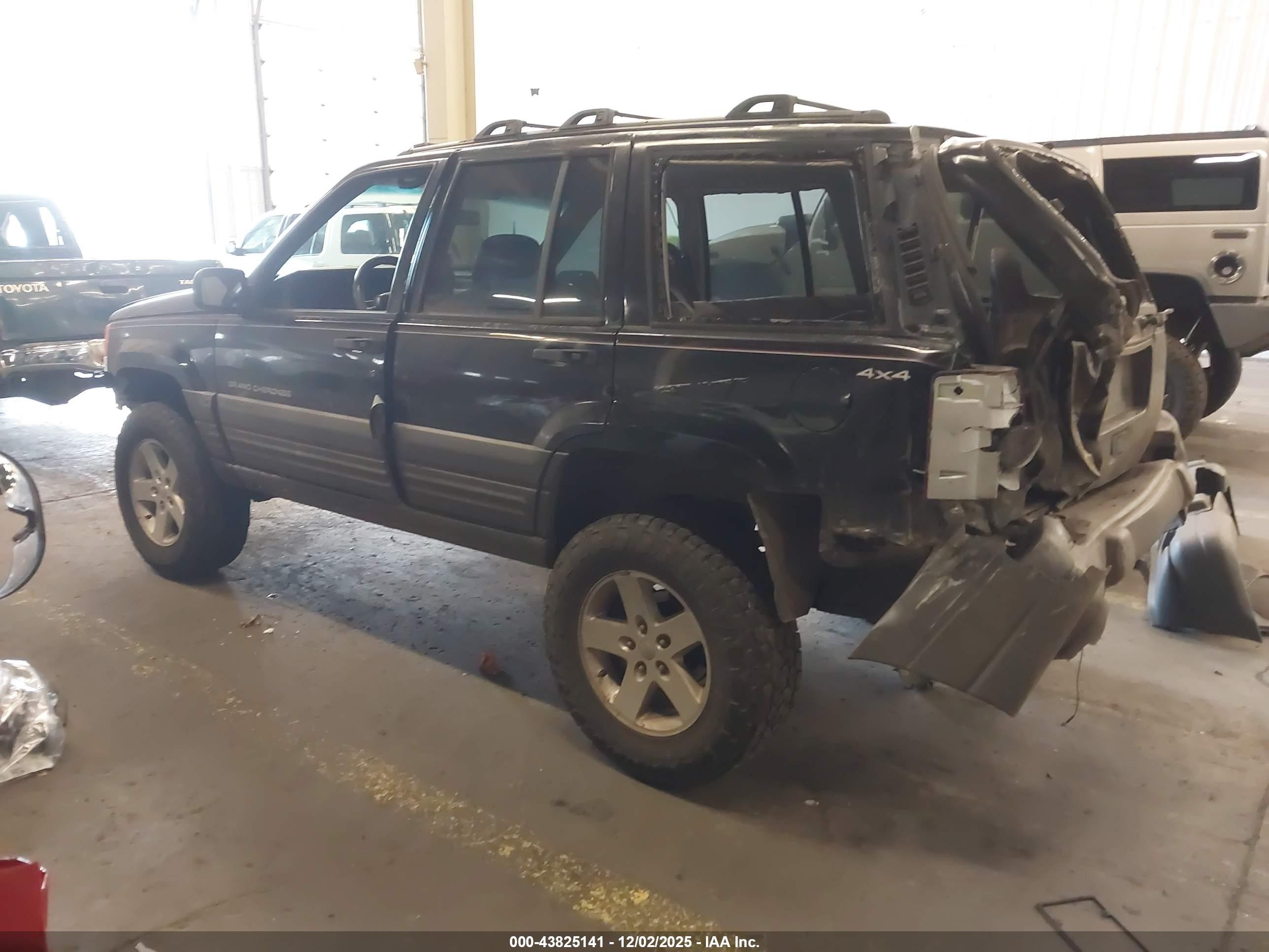 1996 Jeep Grand Cherokee Laredo Черный vin: 1J4GZ58S7TC194255