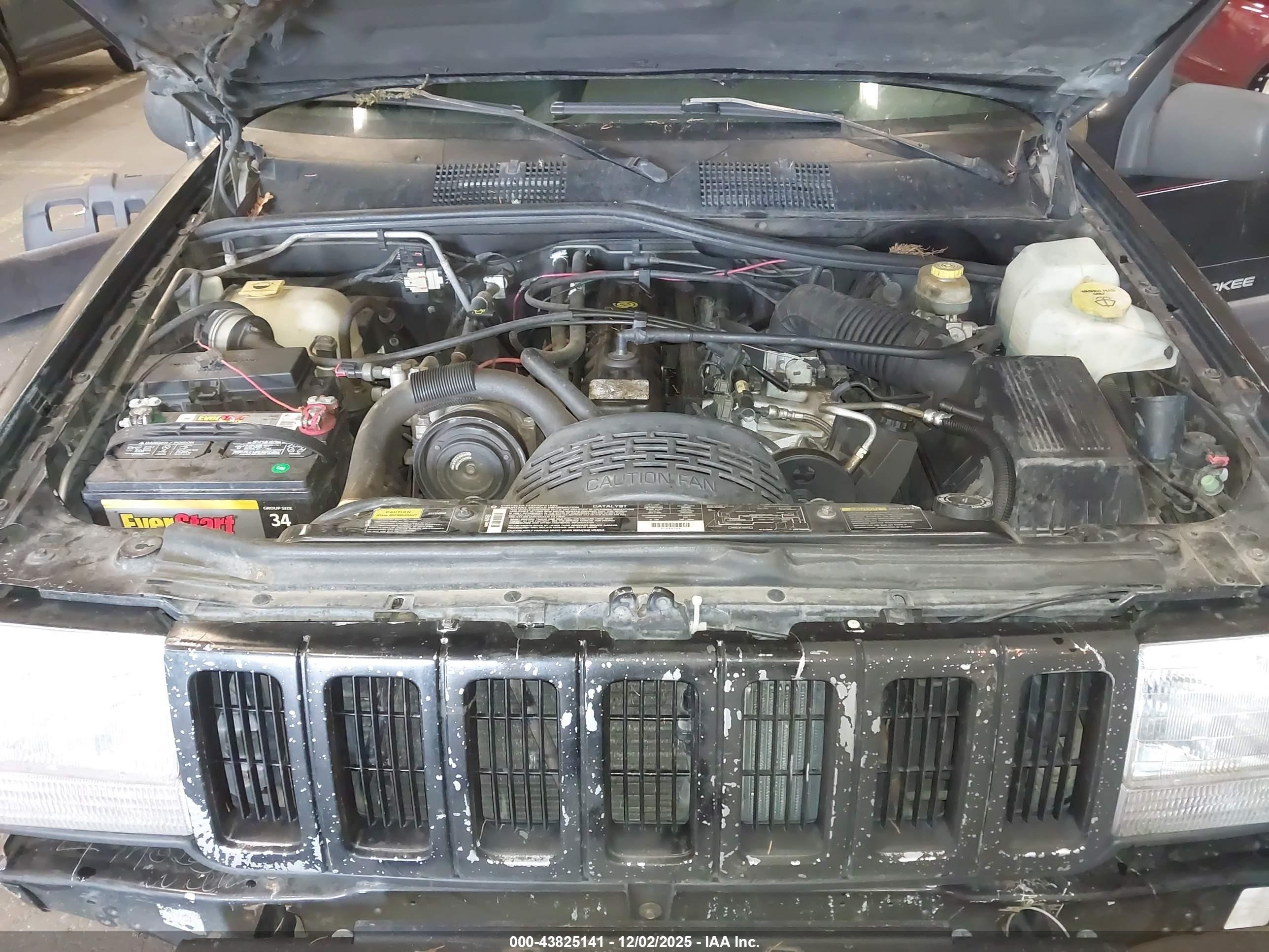 1996 Jeep Grand Cherokee Laredo Черный vin: 1J4GZ58S7TC194255