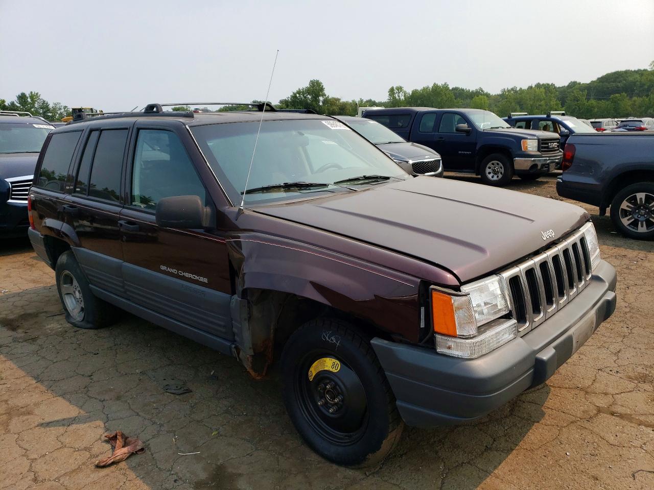 1997 Jeep Grand Cherokee Laredo/tsi Burgundy vin: 1J4GZ58S7VC546995