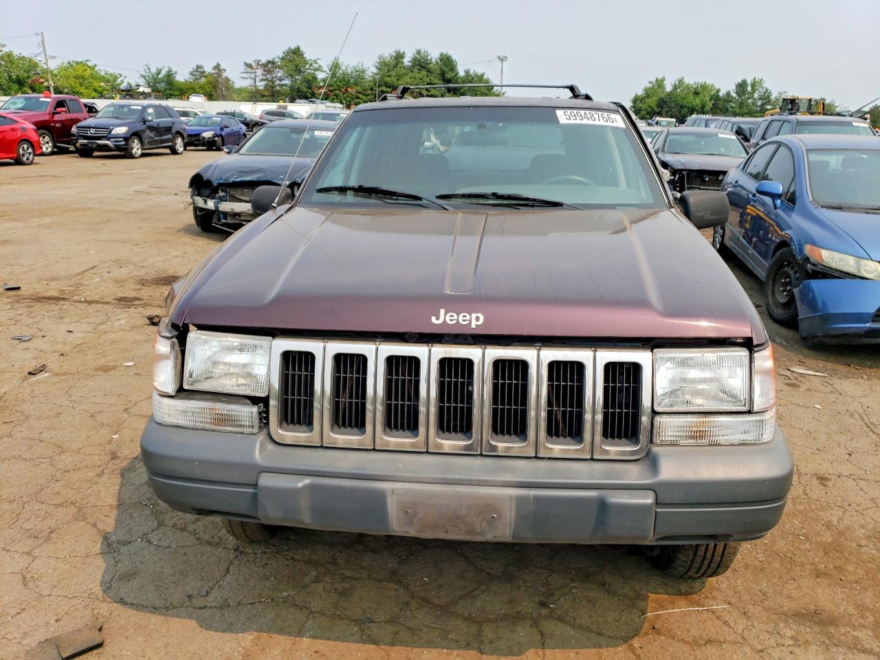 1997 Jeep Grand Cherokee Laredo/tsi Burgundy vin: 1J4GZ58S7VC546995