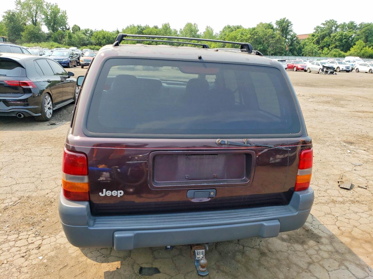 1997 Jeep Grand Cherokee Laredo/tsi Burgundy vin: 1J4GZ58S7VC546995