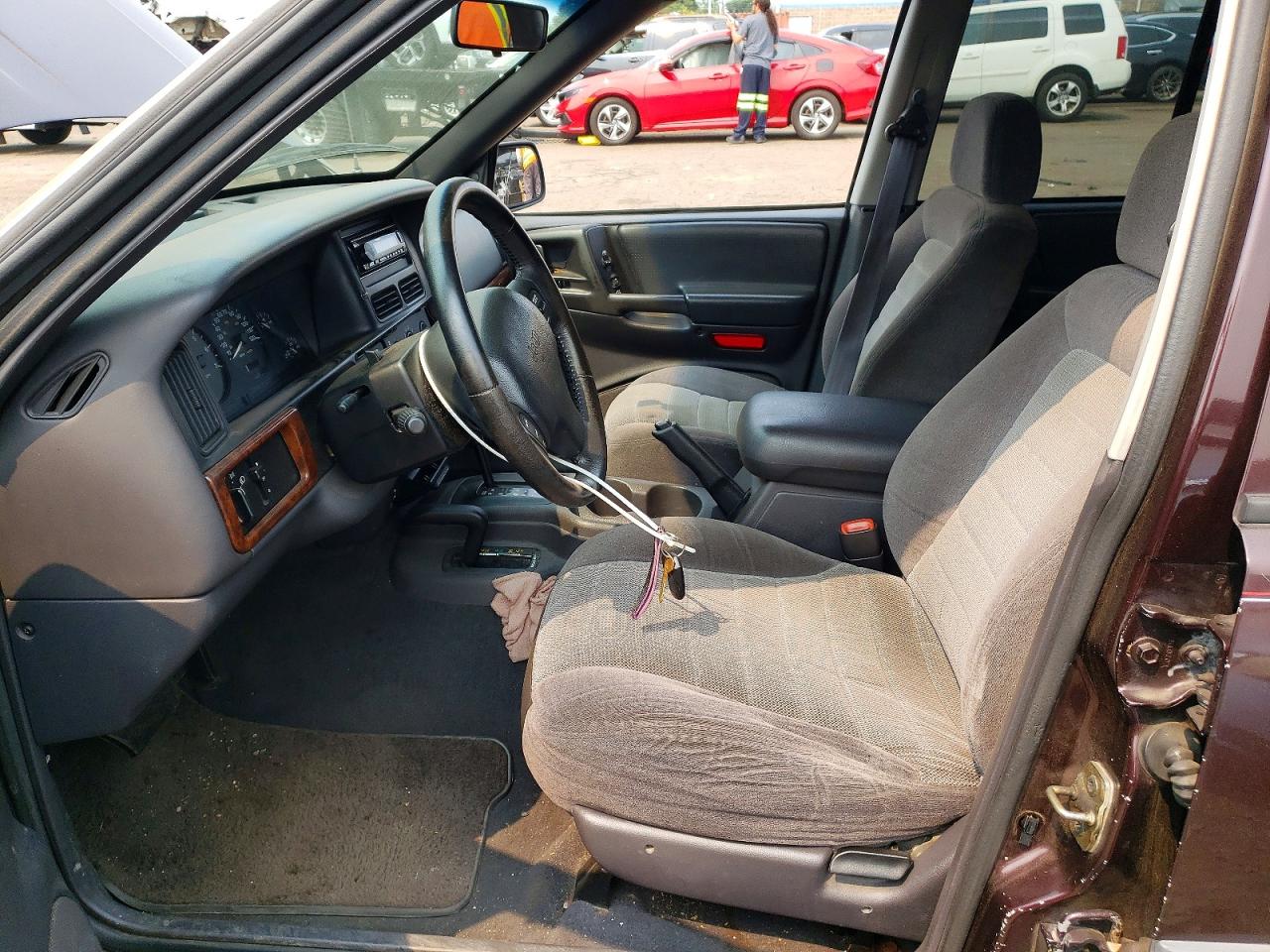 1997 Jeep Grand Cherokee Laredo/tsi Burgundy vin: 1J4GZ58S7VC546995