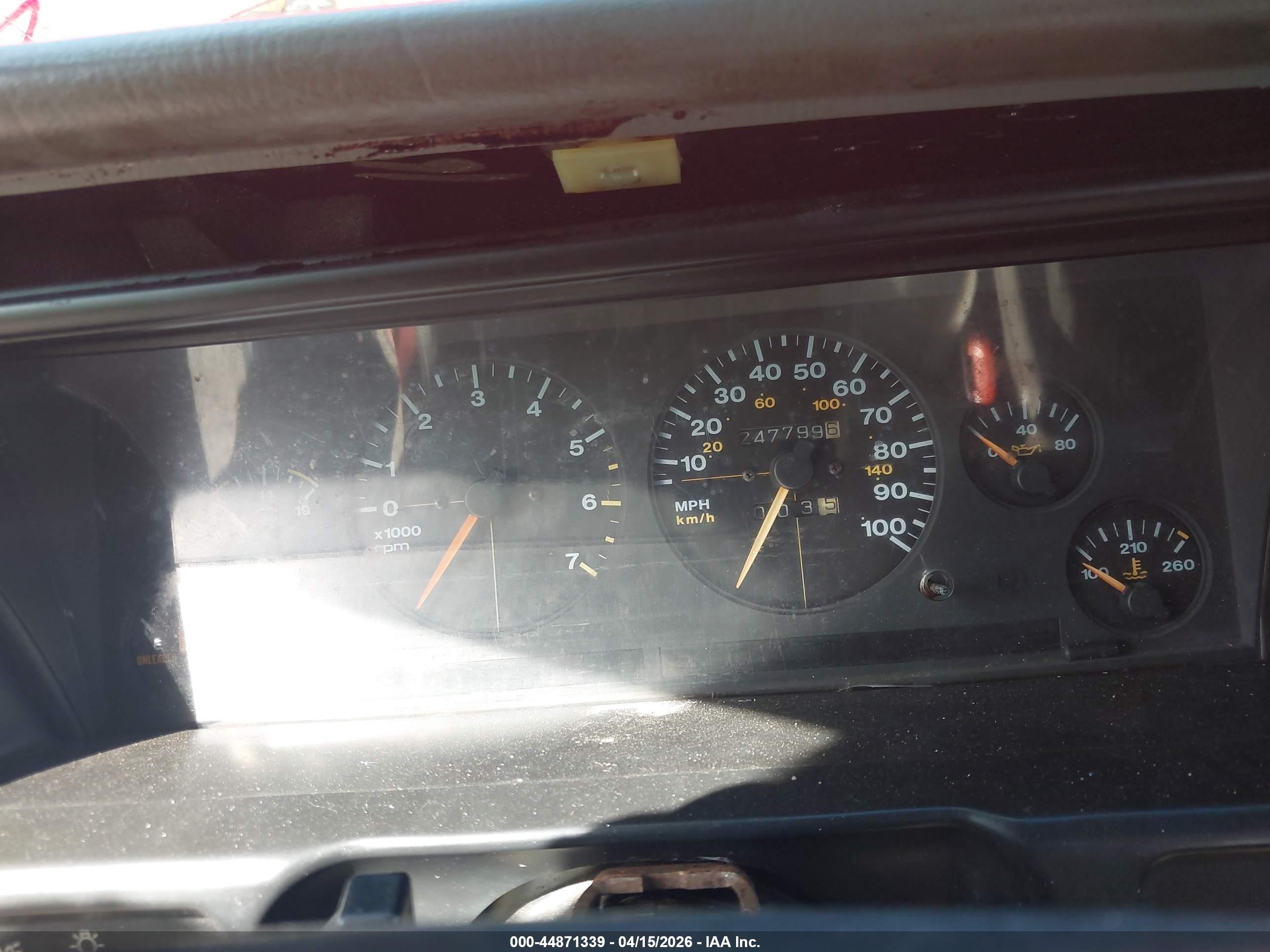 1995 Jeep Grand Cherokee Laredo Красный vin: 1J4GZ58S8SC774614