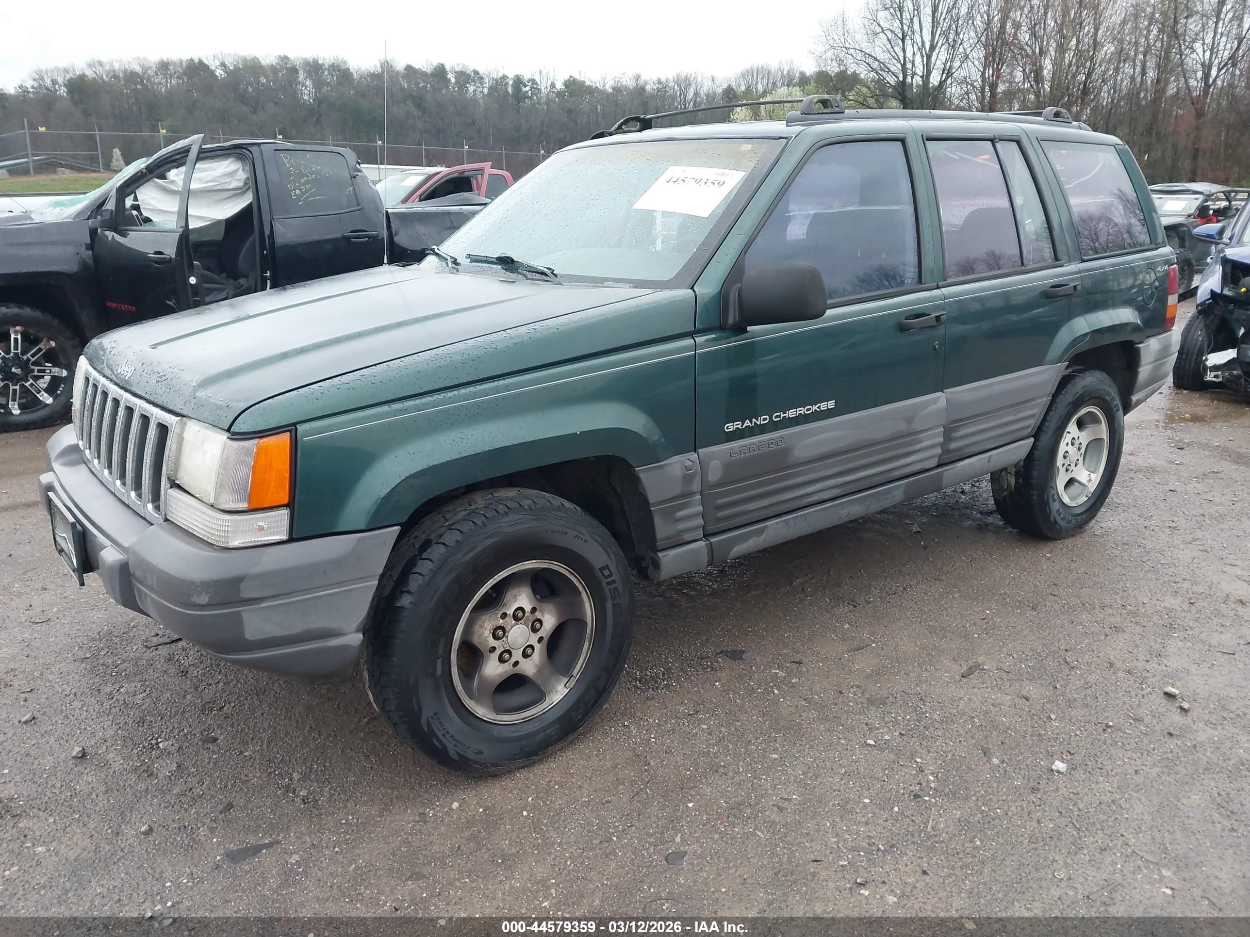 1996 Jeep Grand Cherokee Laredo Зеленый vin: 1J4GZ58S9TC162407