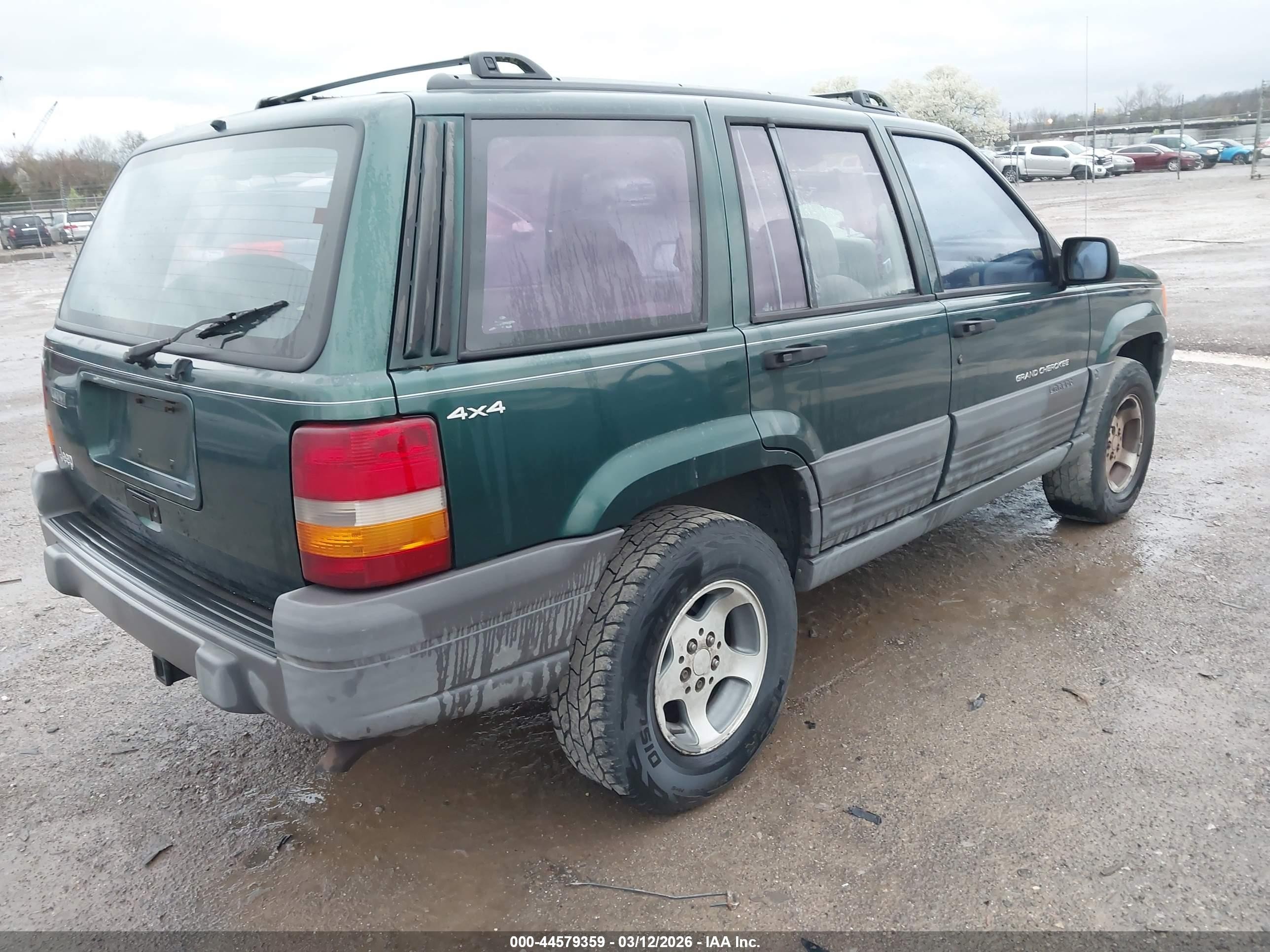1996 Jeep Grand Cherokee Laredo Зеленый vin: 1J4GZ58S9TC162407
