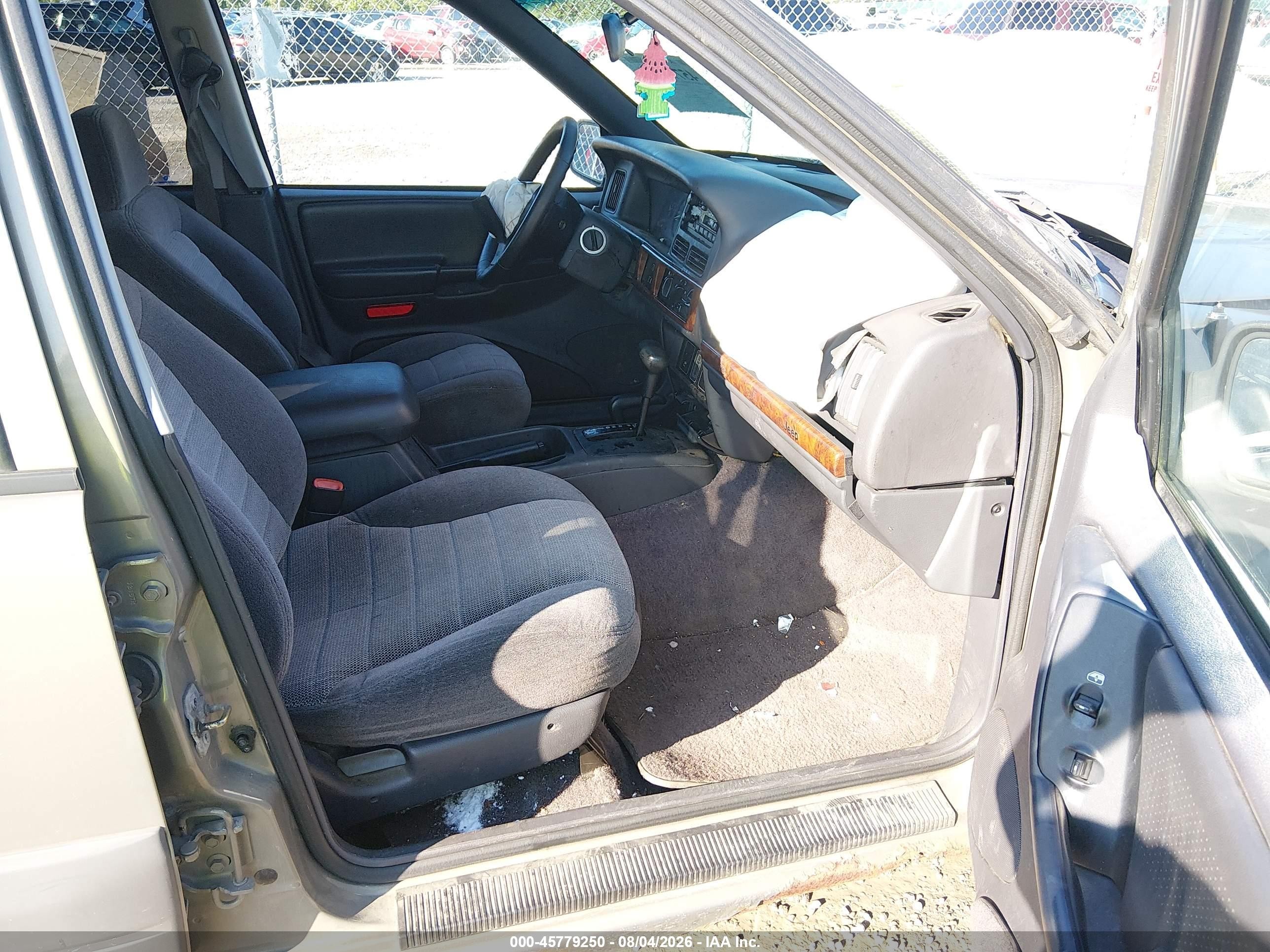 1996 Jeep Grand Cherokee Laredo Серый vin: 1J4GZ58S9TC370187