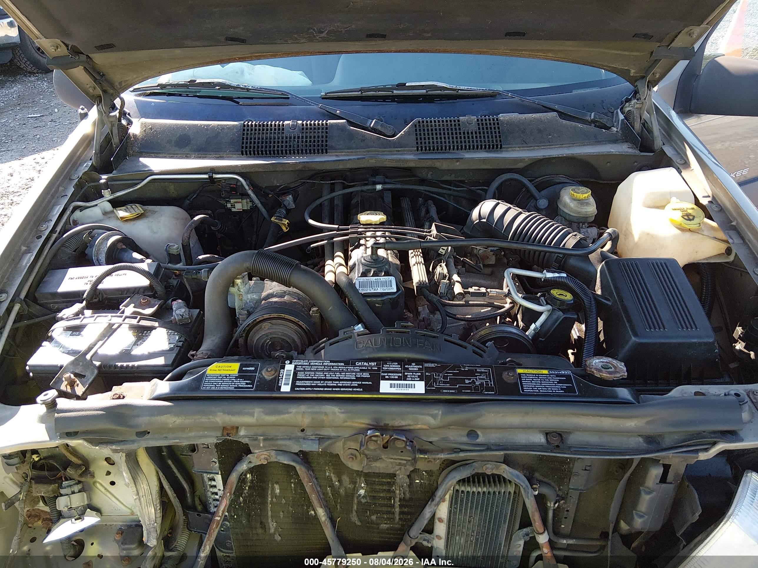 1996 Jeep Grand Cherokee Laredo Серый vin: 1J4GZ58S9TC370187