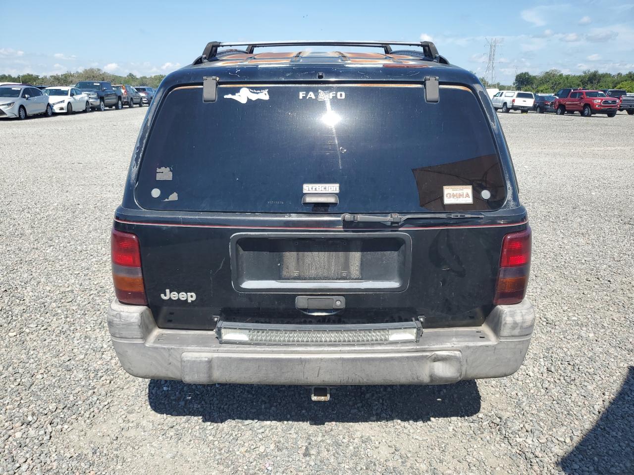 1997 Jeep Grand Cherokee Laredo Черный vin: 1J4GZ58S9VC519376