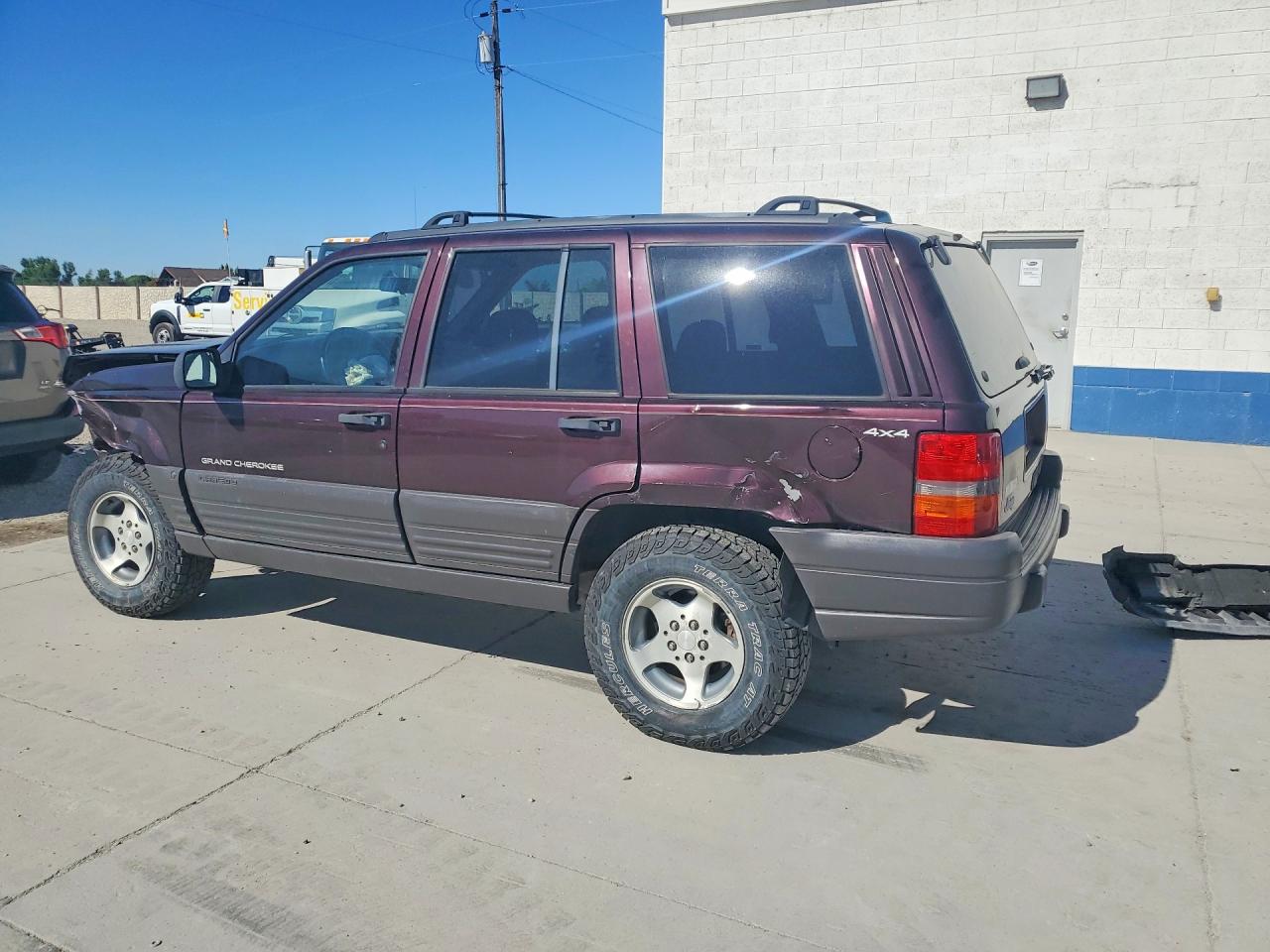 1998 Jeep Grand Cherokee Burgundy vin: 1J4GZ58S9WC242603