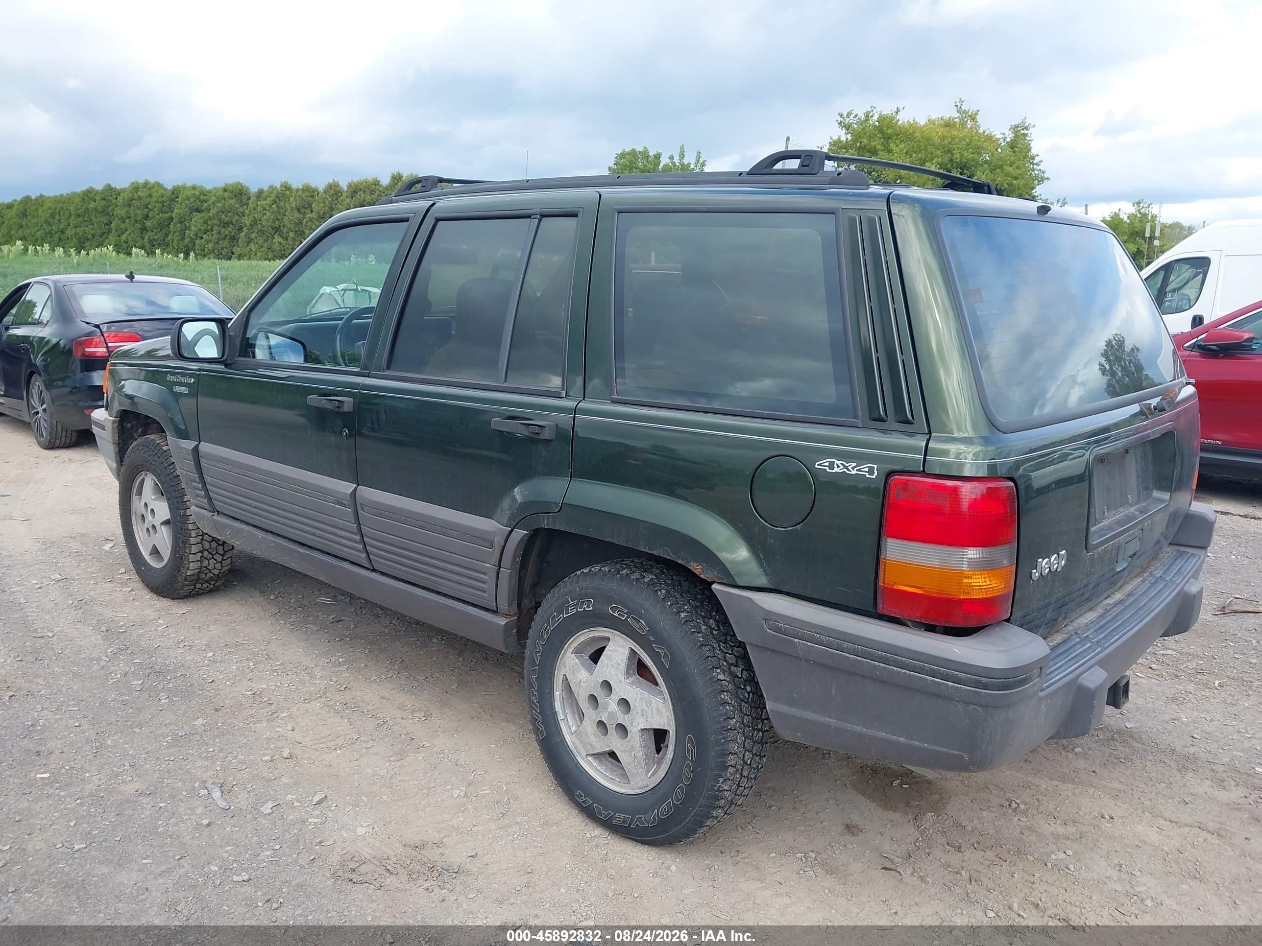 1994 Jeep Grand Cherokee Laredo Зеленый vin: 1J4GZ58SXRC318897