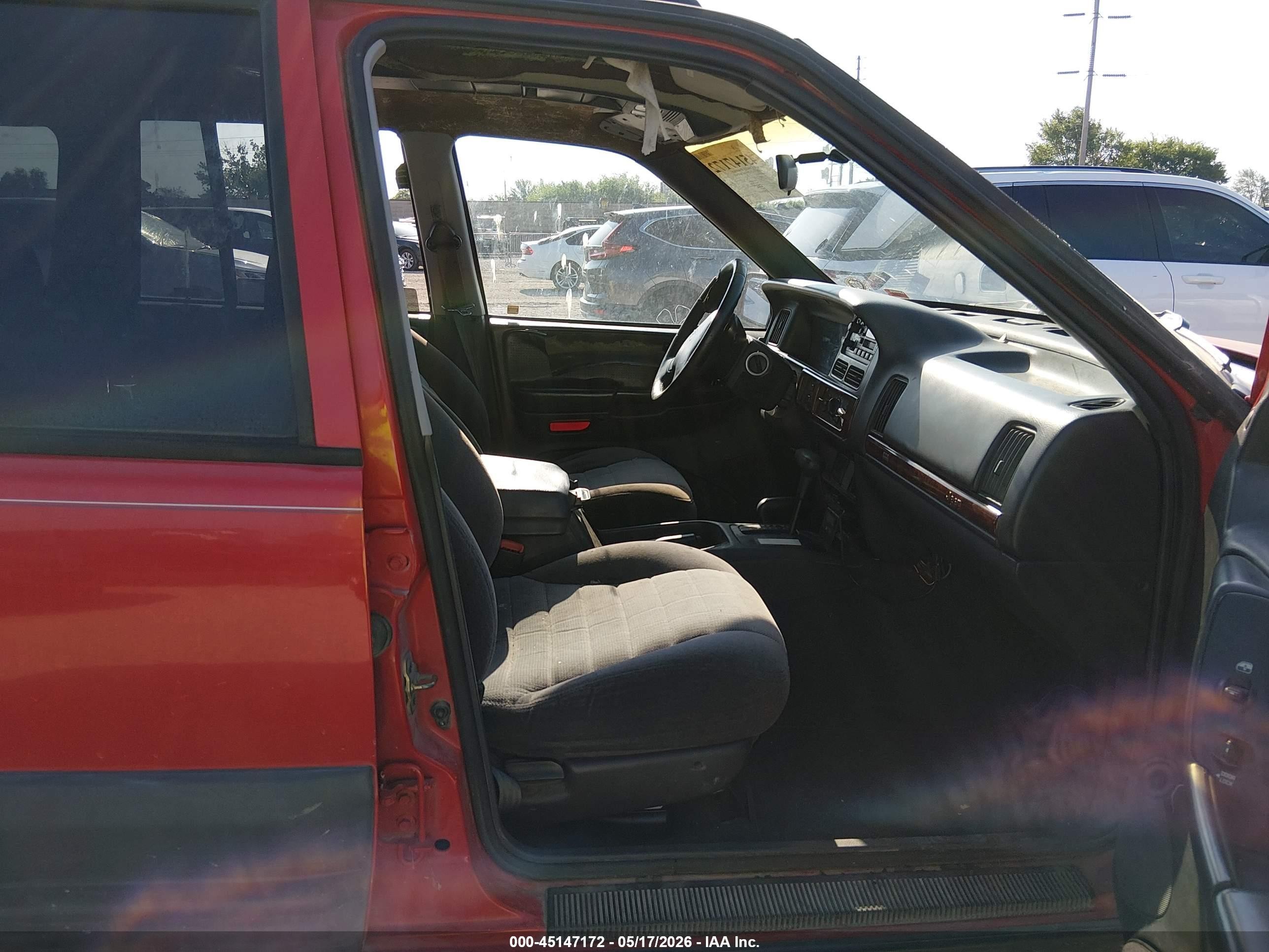 1997 Jeep Grand Cherokee Laredo/tsi Красный vin: 1J4GZ58SXVC582759