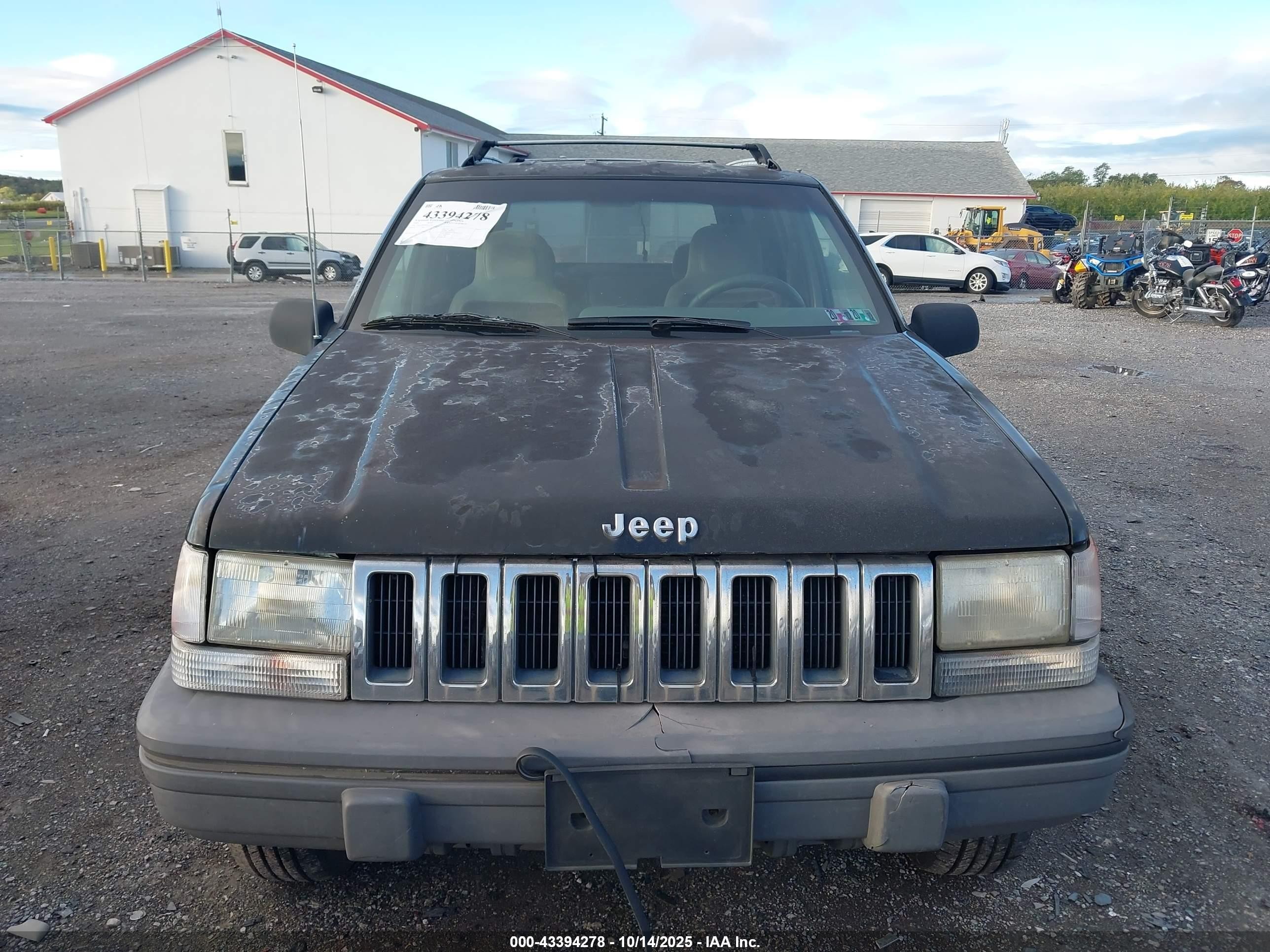 1995 Jeep Grand Cherokee Laredo Black vin: 1J4GZ58Y0SC652320