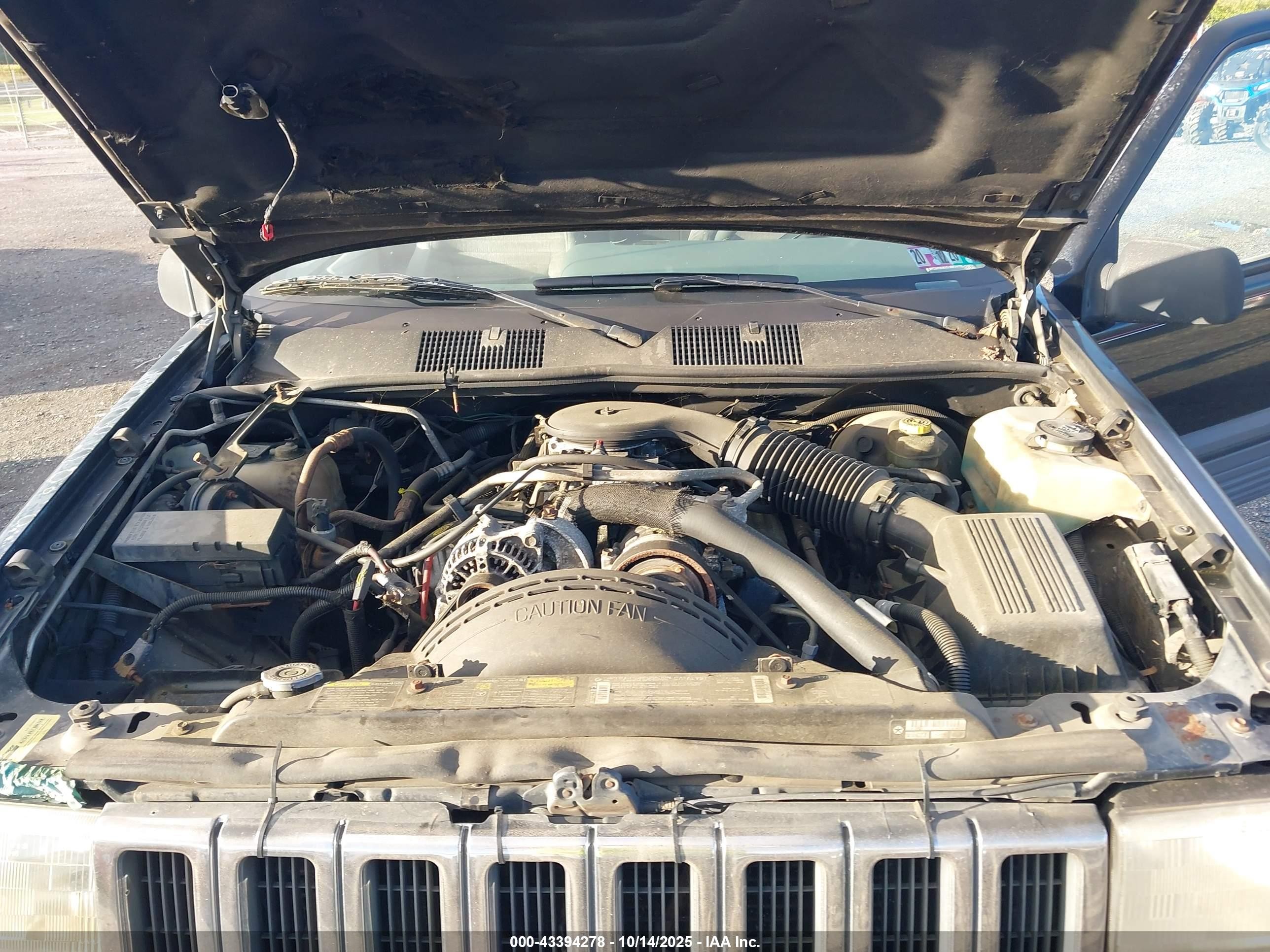 1995 Jeep Grand Cherokee Laredo Black vin: 1J4GZ58Y0SC652320