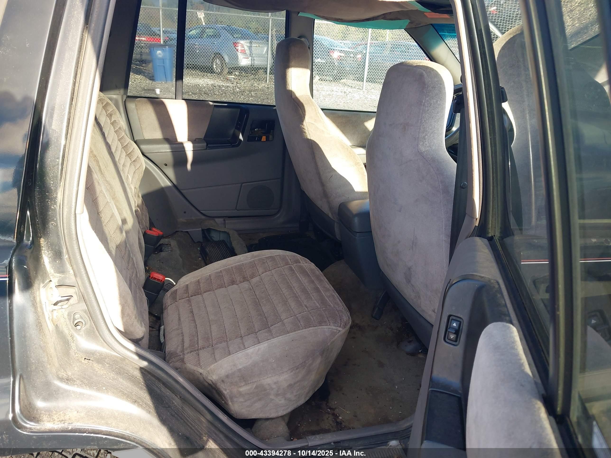 1995 Jeep Grand Cherokee Laredo Black vin: 1J4GZ58Y0SC652320