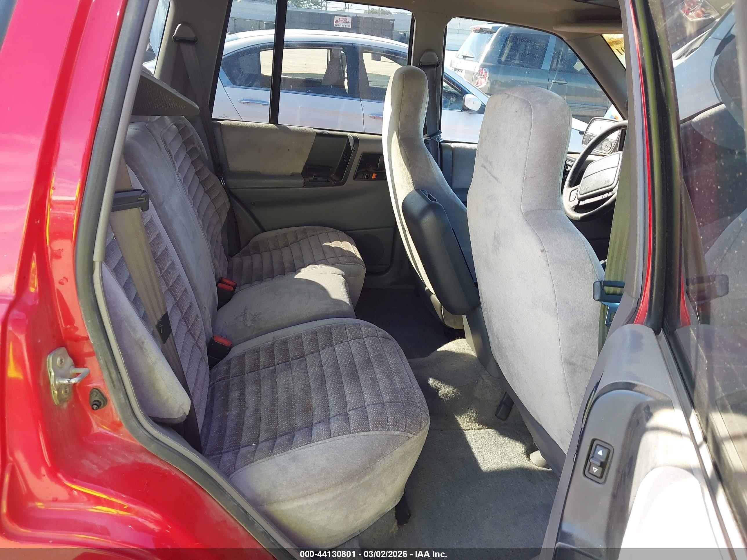 1995 Jeep Grand Cherokee Laredo Red vin: 1J4GZ58Y1SC687707