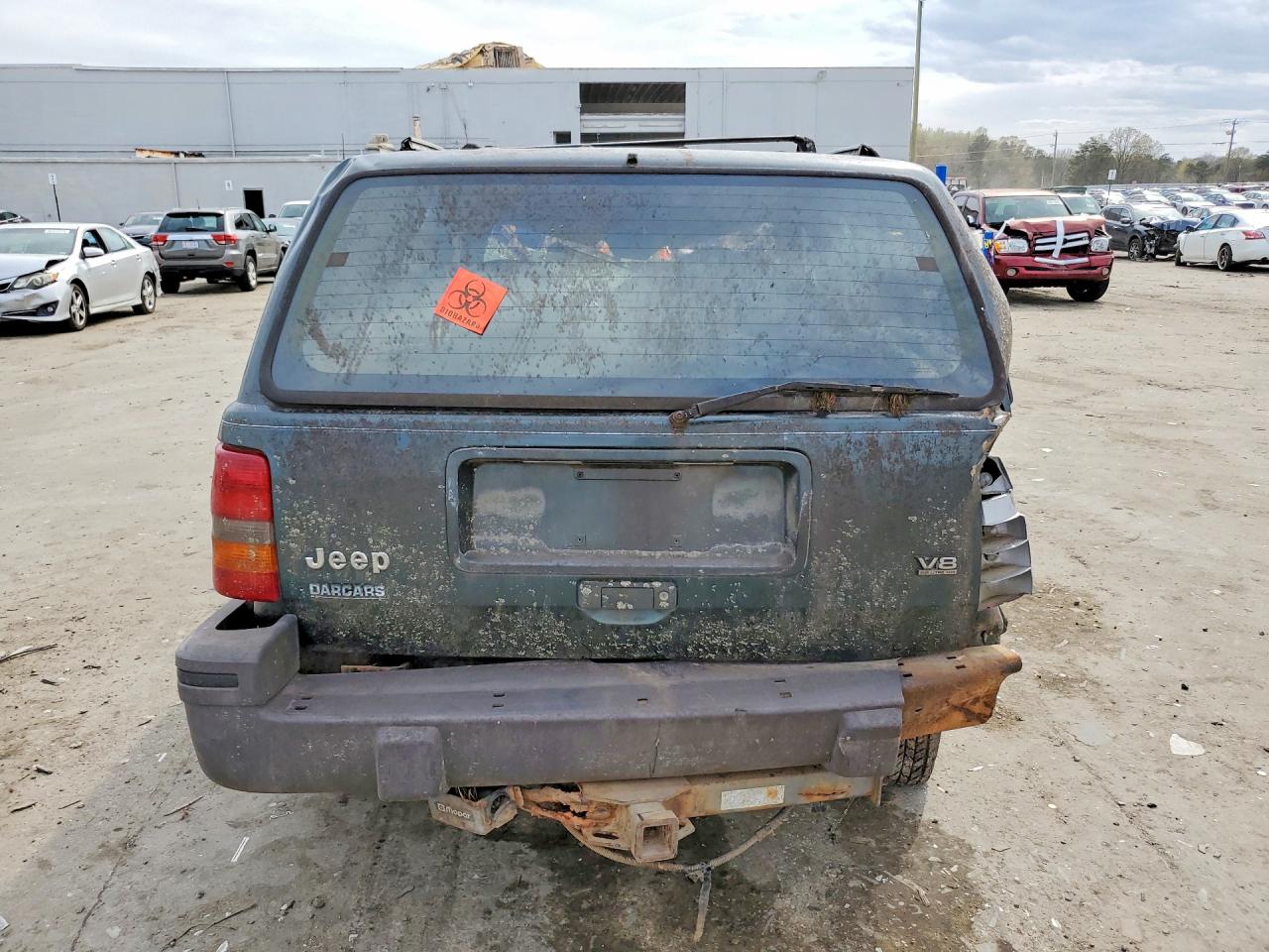 1994 Jeep Grand Cherokee Laredo Green vin: 1J4GZ58Y2RC138673