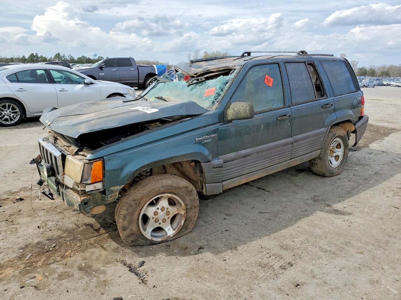 1994 Jeep Grand Cherokee Laredo Green vin: 1J4GZ58Y2RC138673