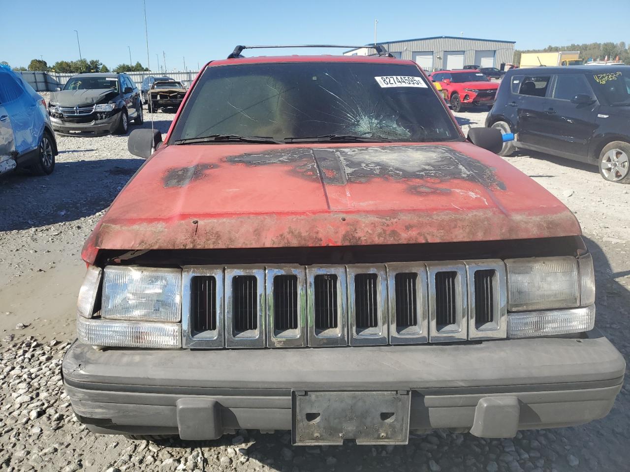 1994 Jeep Grand Cherokee Laredo Red vin: 1J4GZ58Y4RC240198