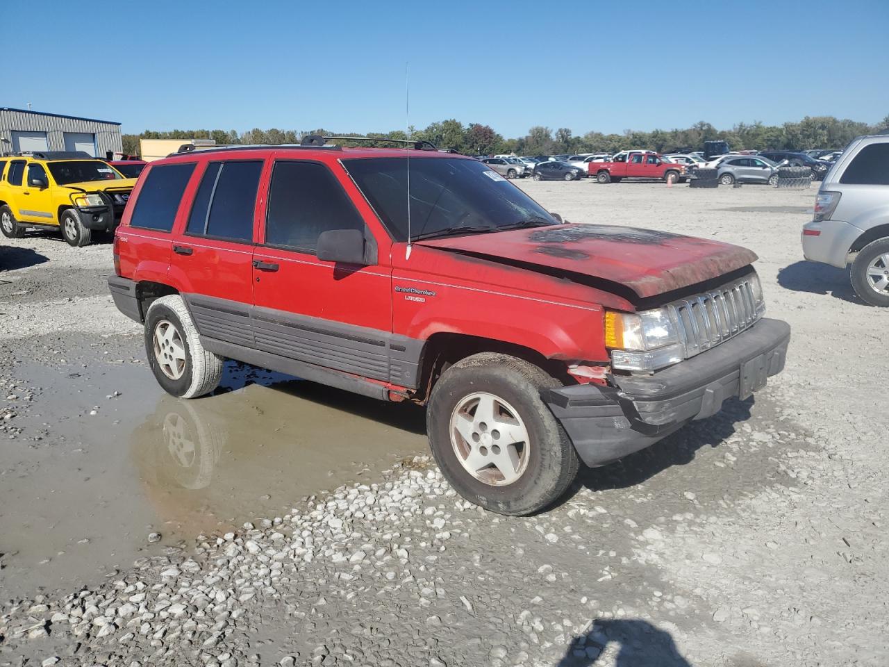 1994 Jeep Grand Cherokee Laredo Red vin: 1J4GZ58Y4RC240198
