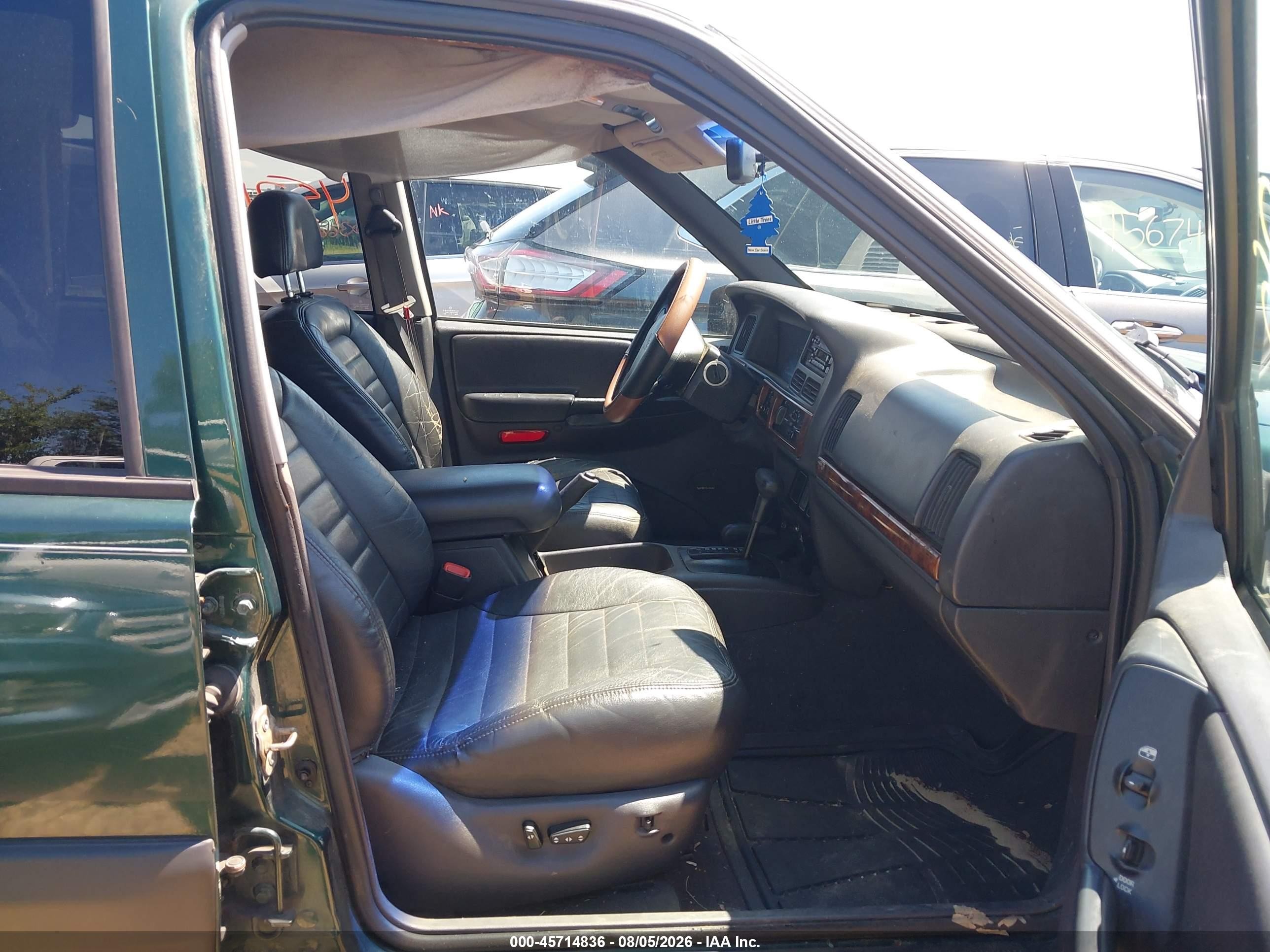 1998 Jeep Grand Cherokee Laredo Green vin: 1J4GZ58Y4WC192021