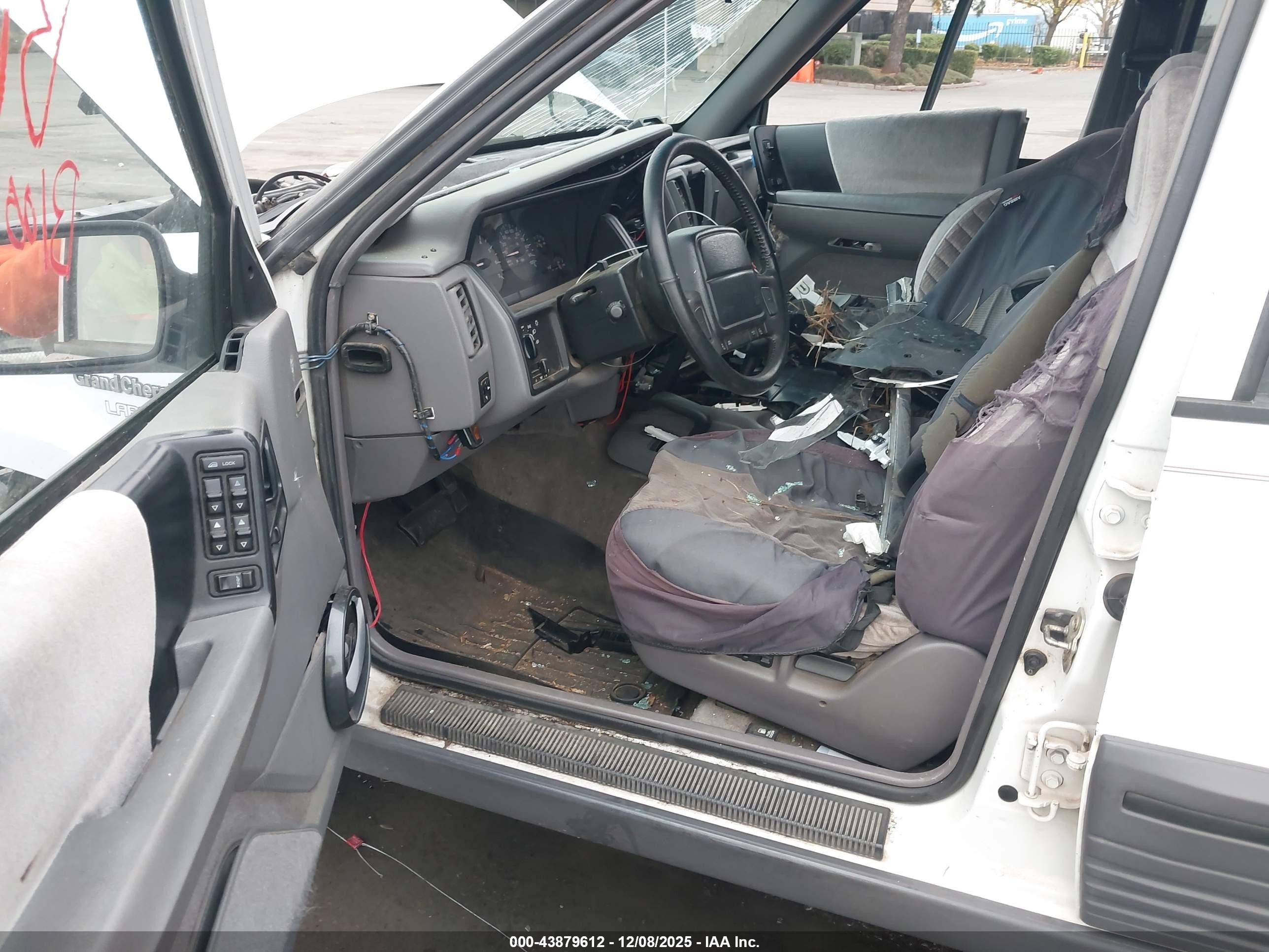 1995 Jeep Grand Cherokee Laredo White vin: 1J4GZ58Y5SC668786