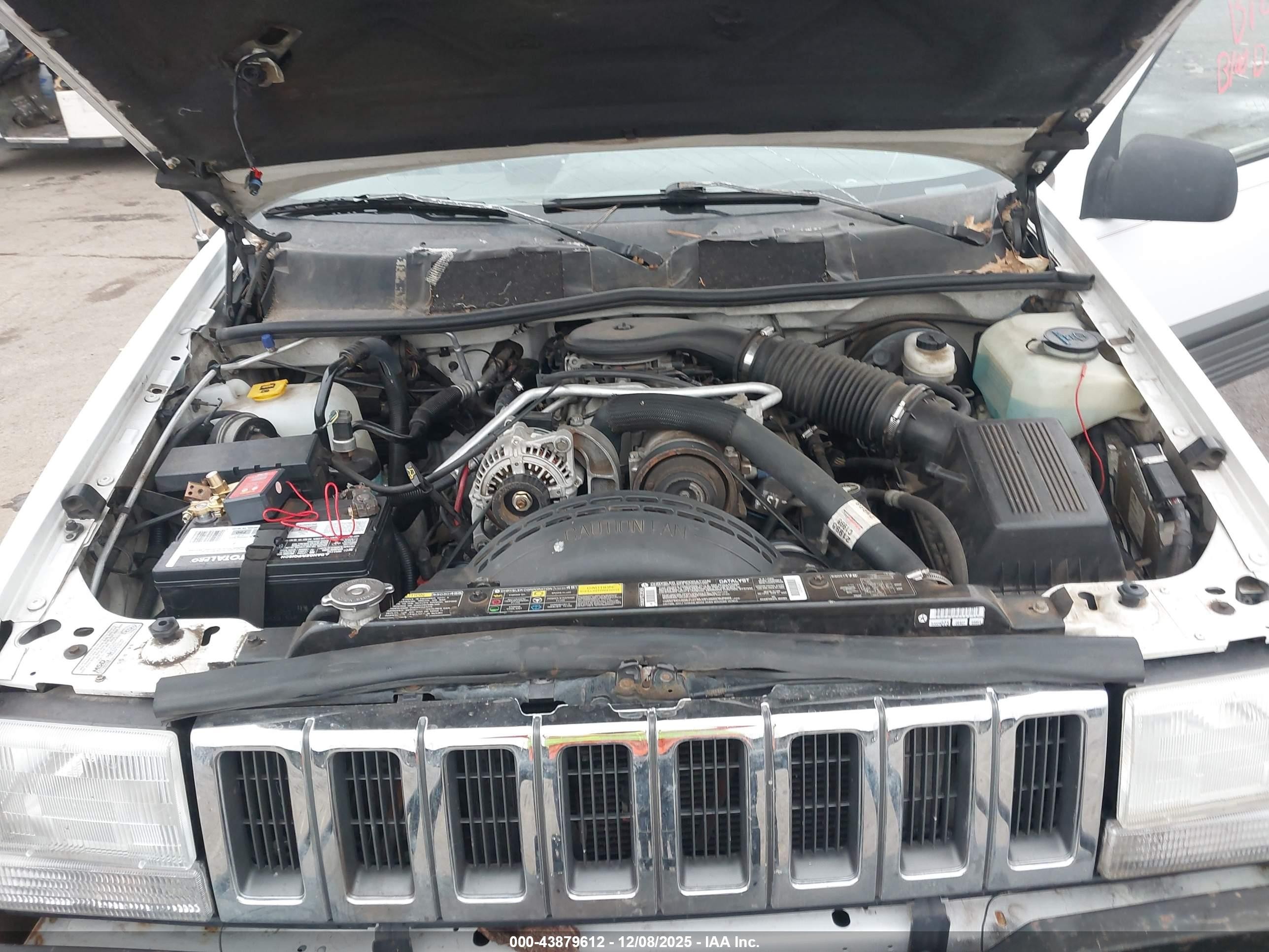 1995 Jeep Grand Cherokee Laredo White vin: 1J4GZ58Y5SC668786
