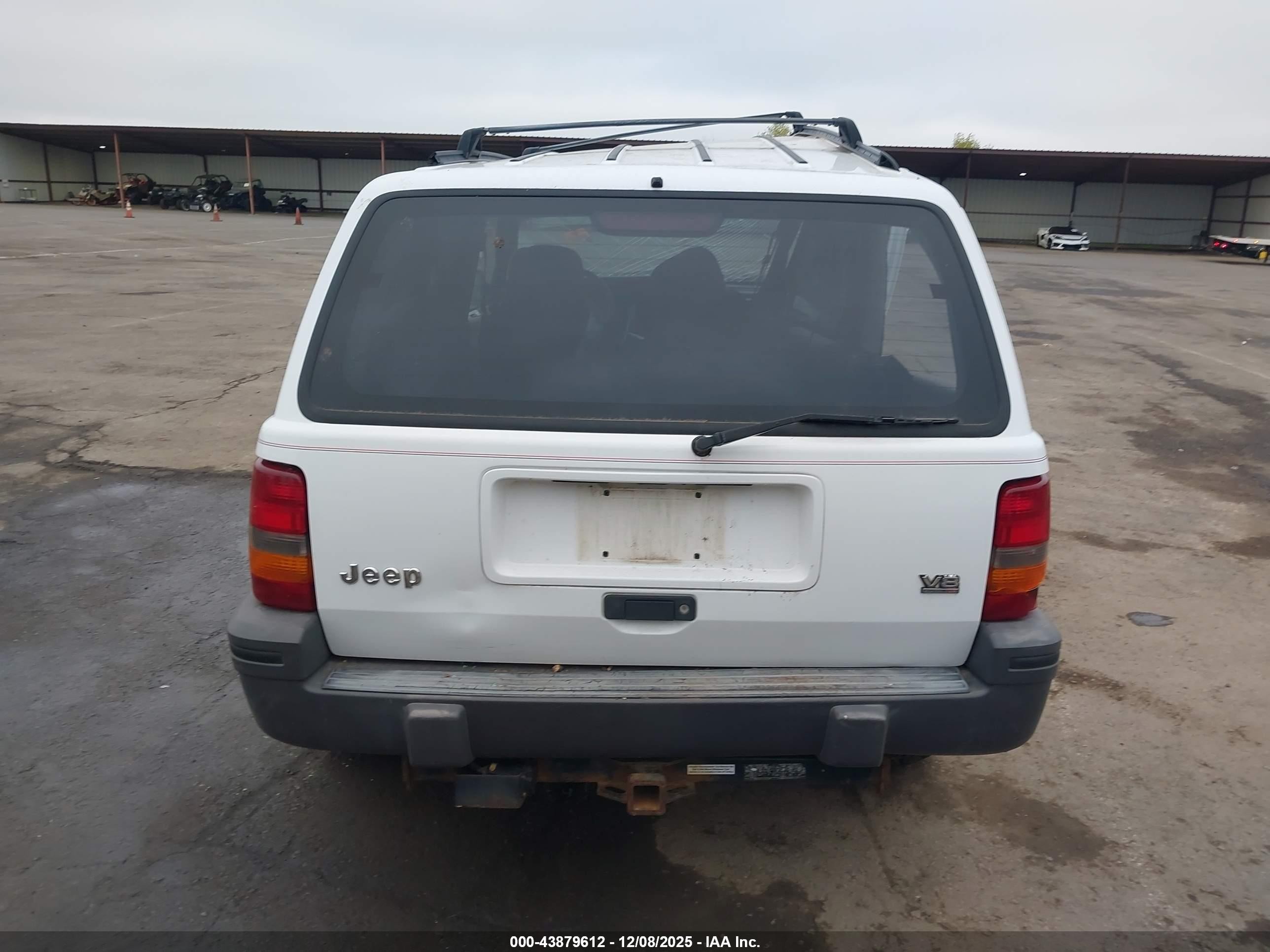 1995 Jeep Grand Cherokee Laredo White vin: 1J4GZ58Y5SC668786