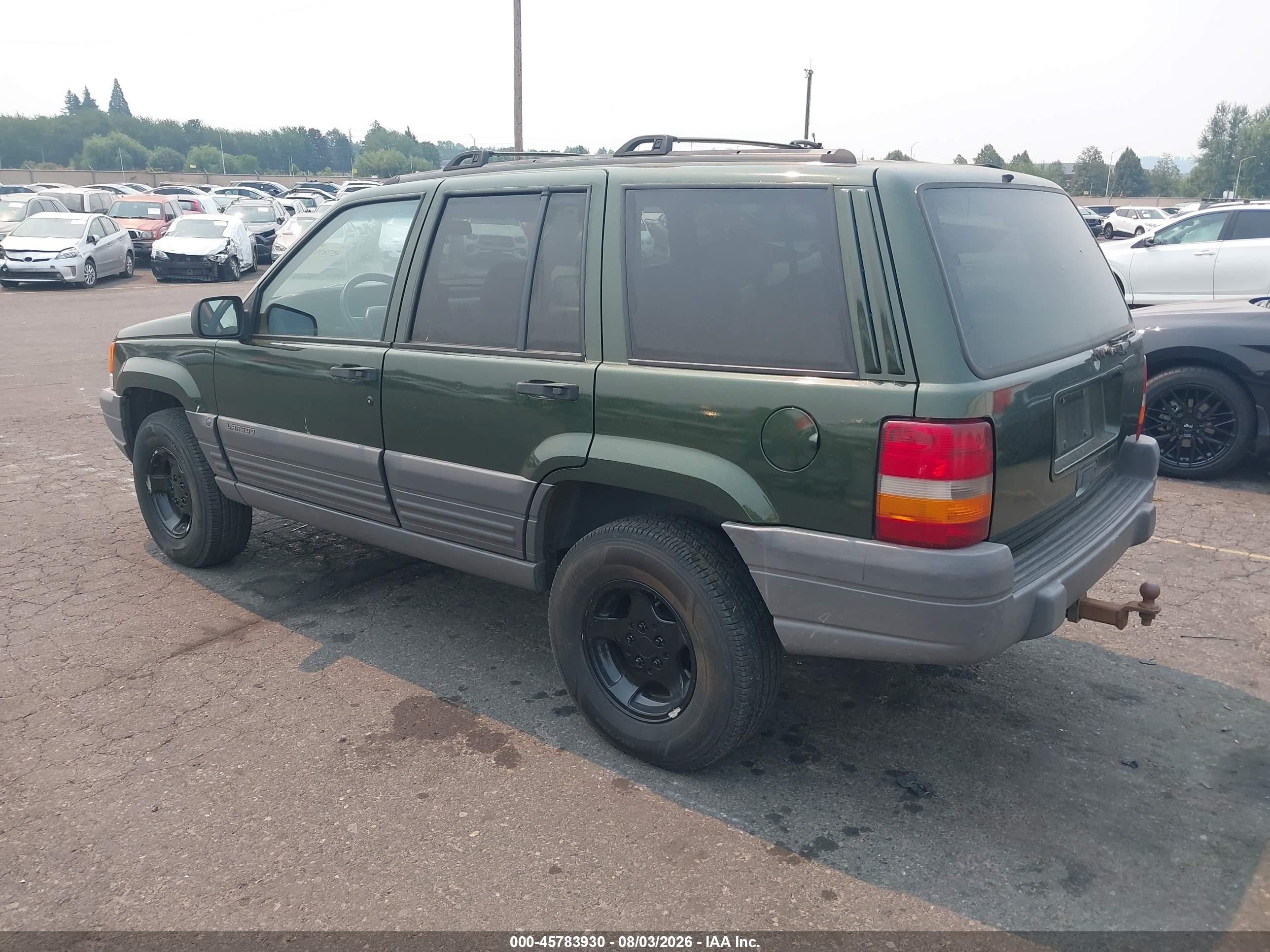 1996 Jeep Grand Cherokee Laredo Зеленый vin: 1J4GZ58Y5TC274254