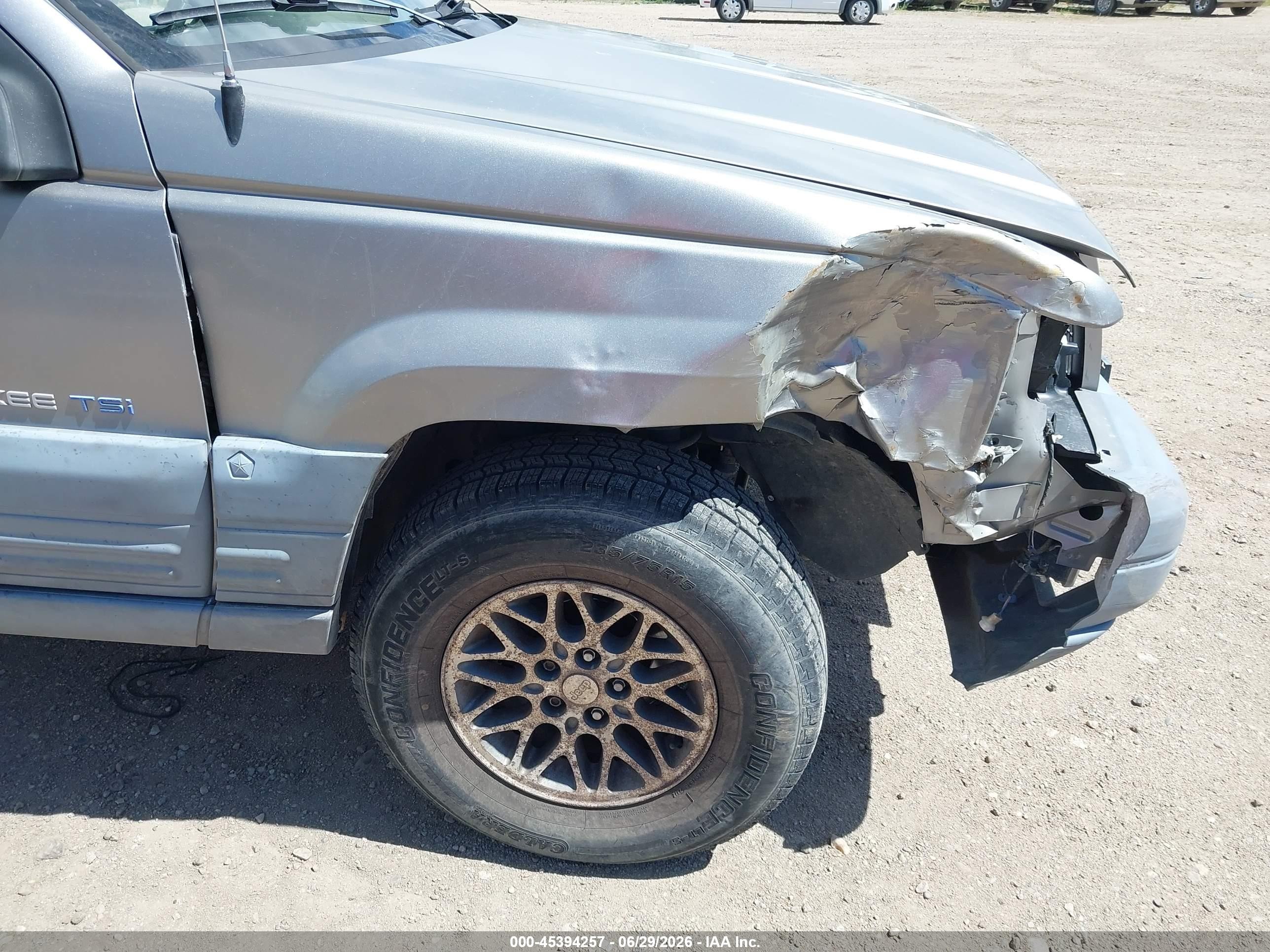 1997 Jeep Grand Cherokee Laredo/tsi Gold vin: 1J4GZ58Y8VC750063