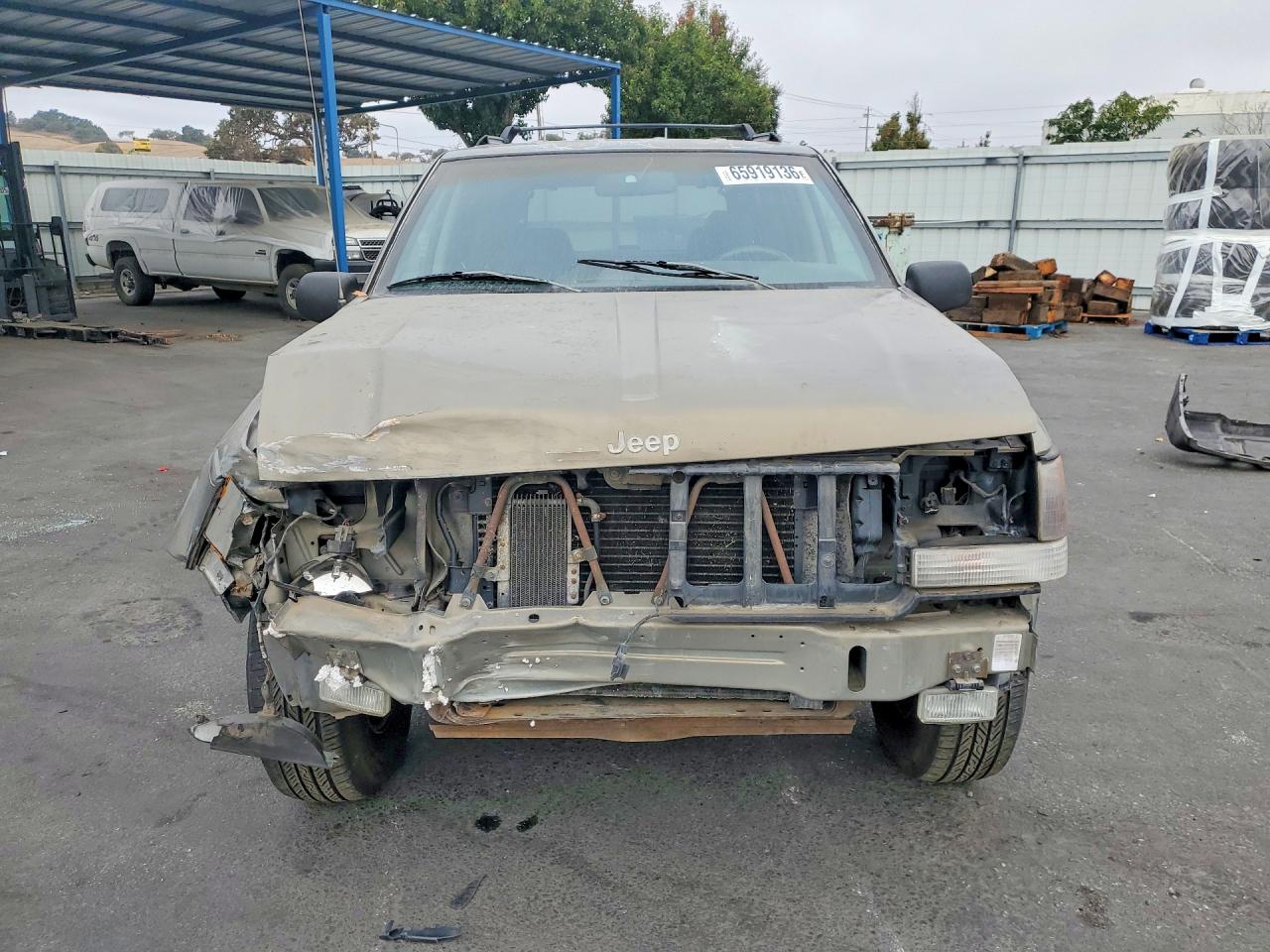 1996 Jeep Grand Cherokee Laredo Green vin: 1J4GZ58Y9TC330082