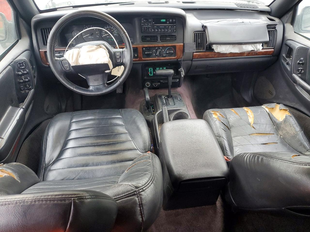 1996 Jeep Grand Cherokee Laredo Green vin: 1J4GZ58Y9TC330082