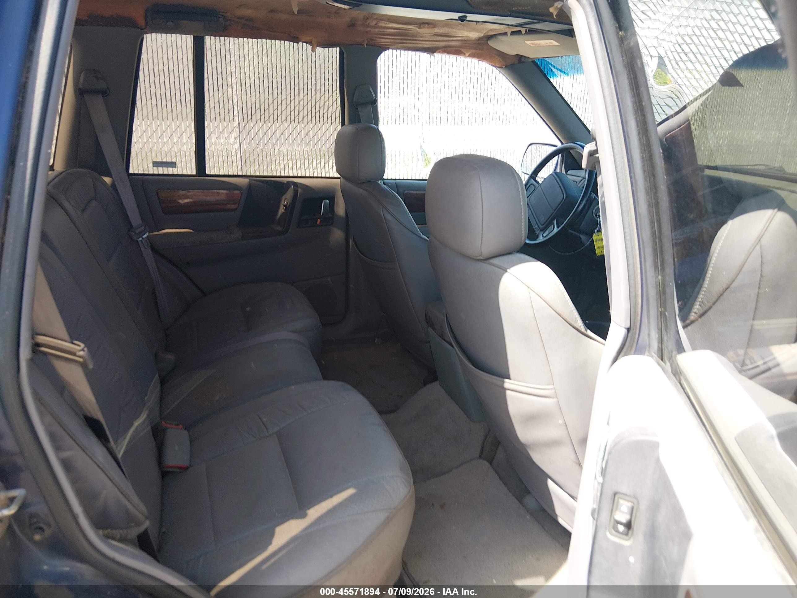 1993 Jeep Grand Cherokee Limited Blue vin: 1J4GZ78S4PC502371