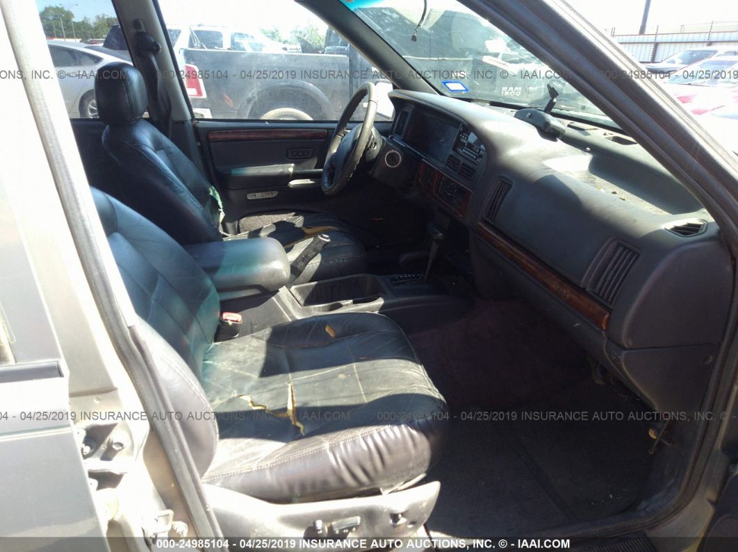 1996 Jeep Grand Cherokee Limited Gray vin: 1J4GZ78S5TC403665