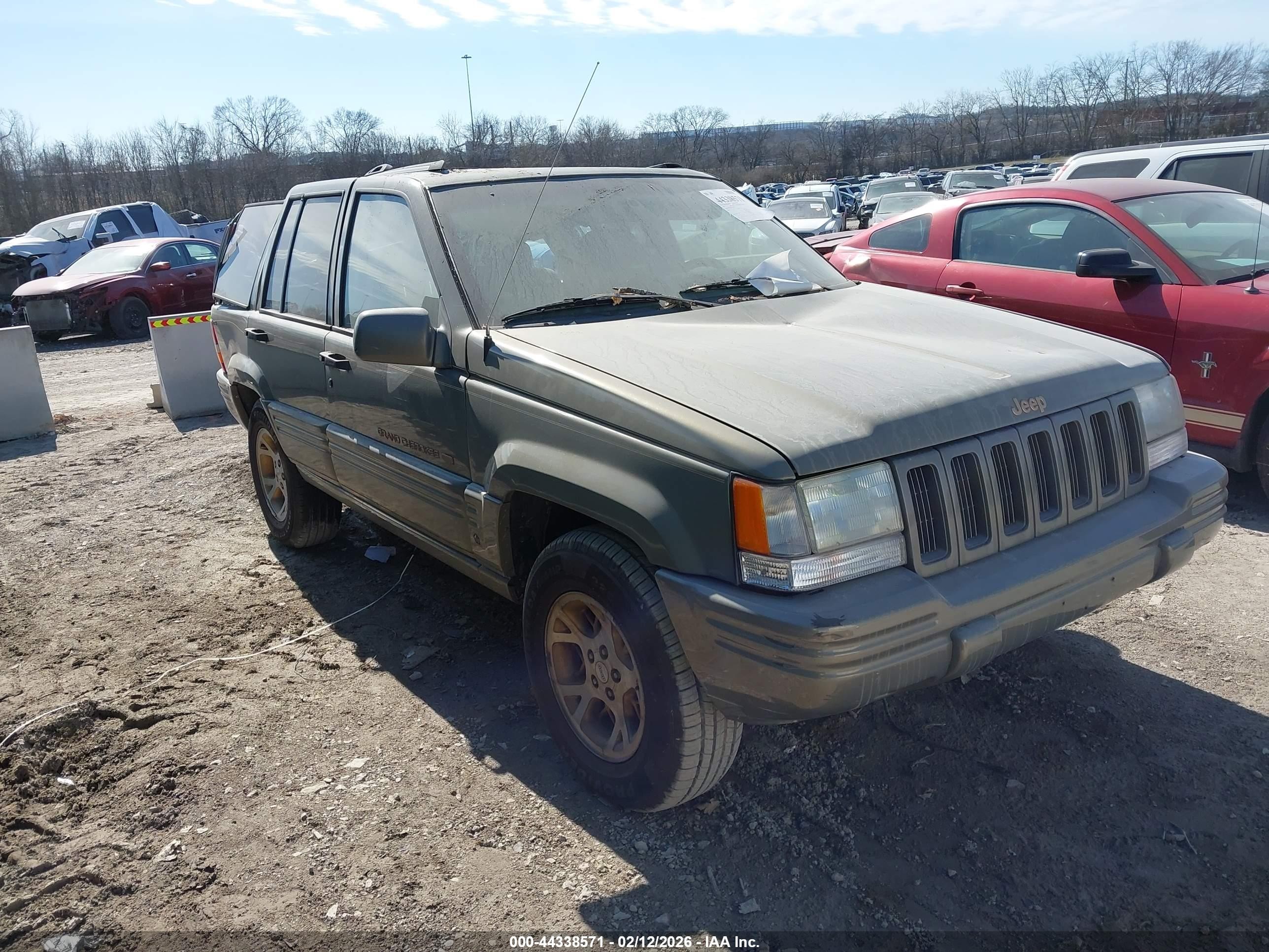1997 Jeep Grand Cherokee Limited Brown vin: 1J4GZ78S5VC595690