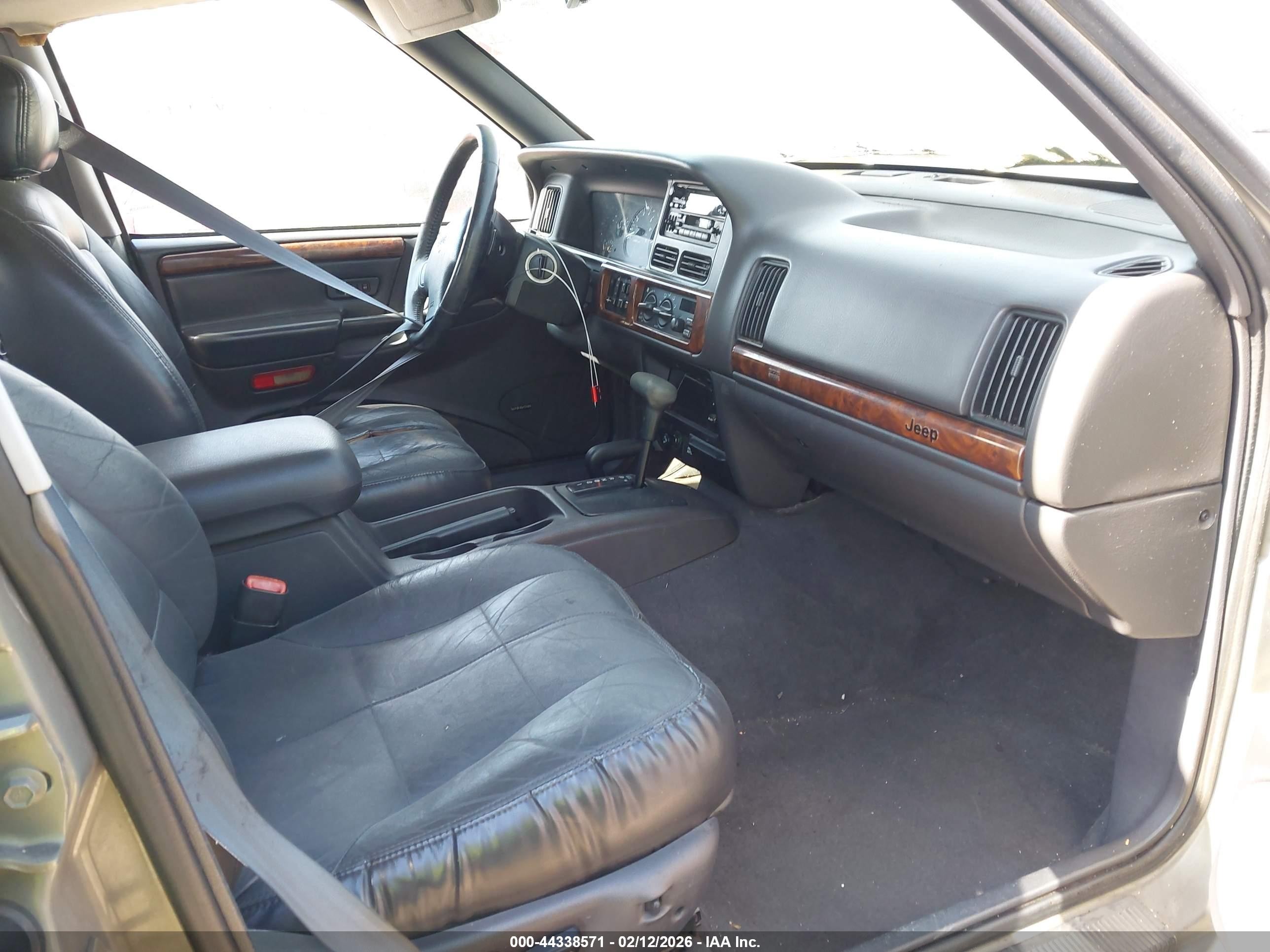 1997 Jeep Grand Cherokee Limited Brown vin: 1J4GZ78S5VC595690