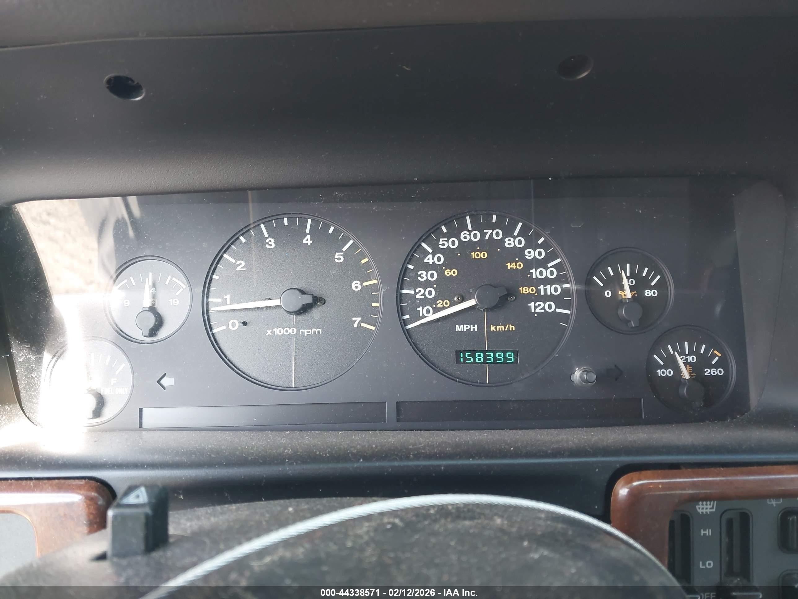 1997 Jeep Grand Cherokee Limited Brown vin: 1J4GZ78S5VC595690
