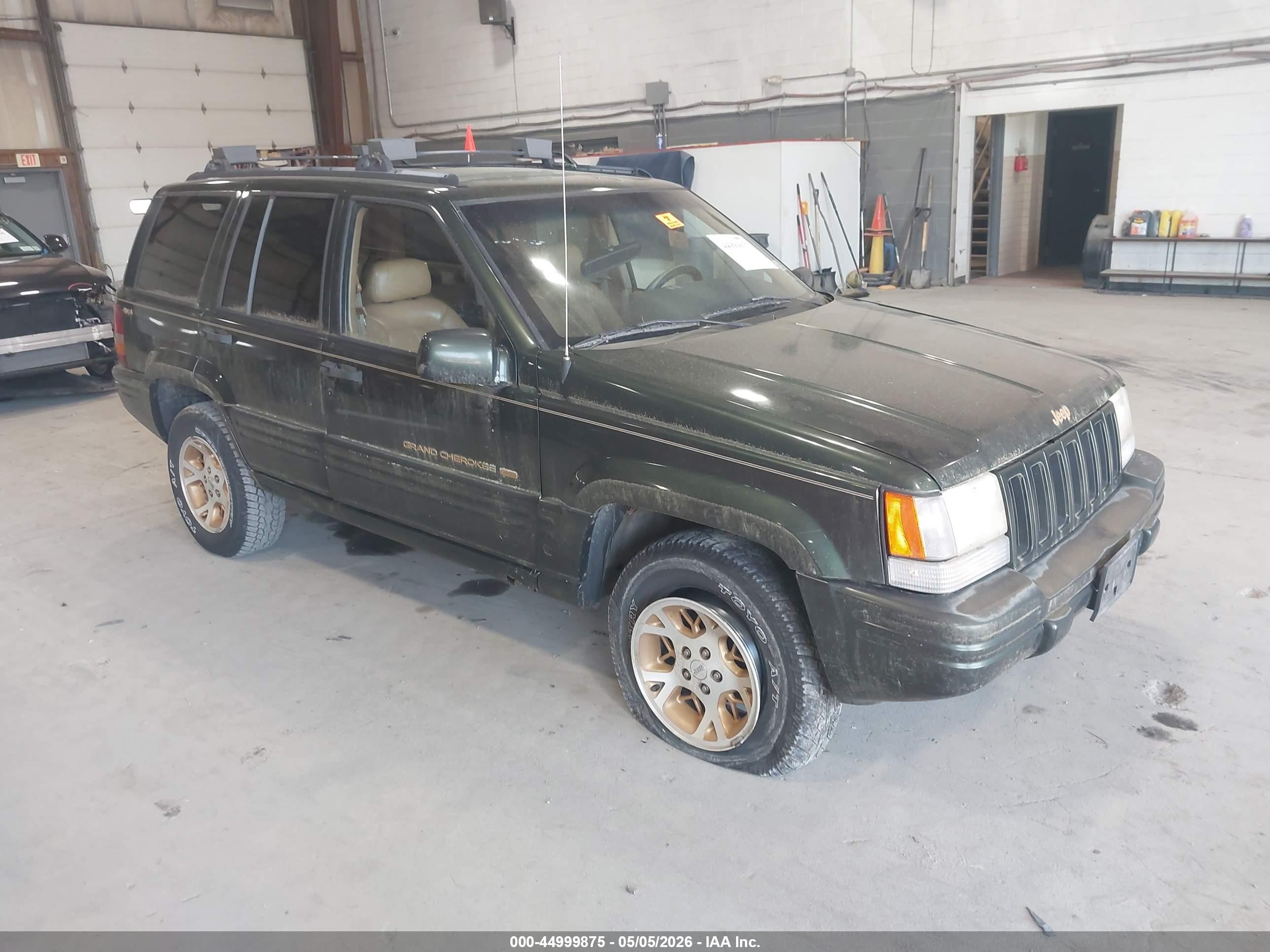1996 Jeep Grand Cherokee Limited Green vin: 1J4GZ78S6TC146001