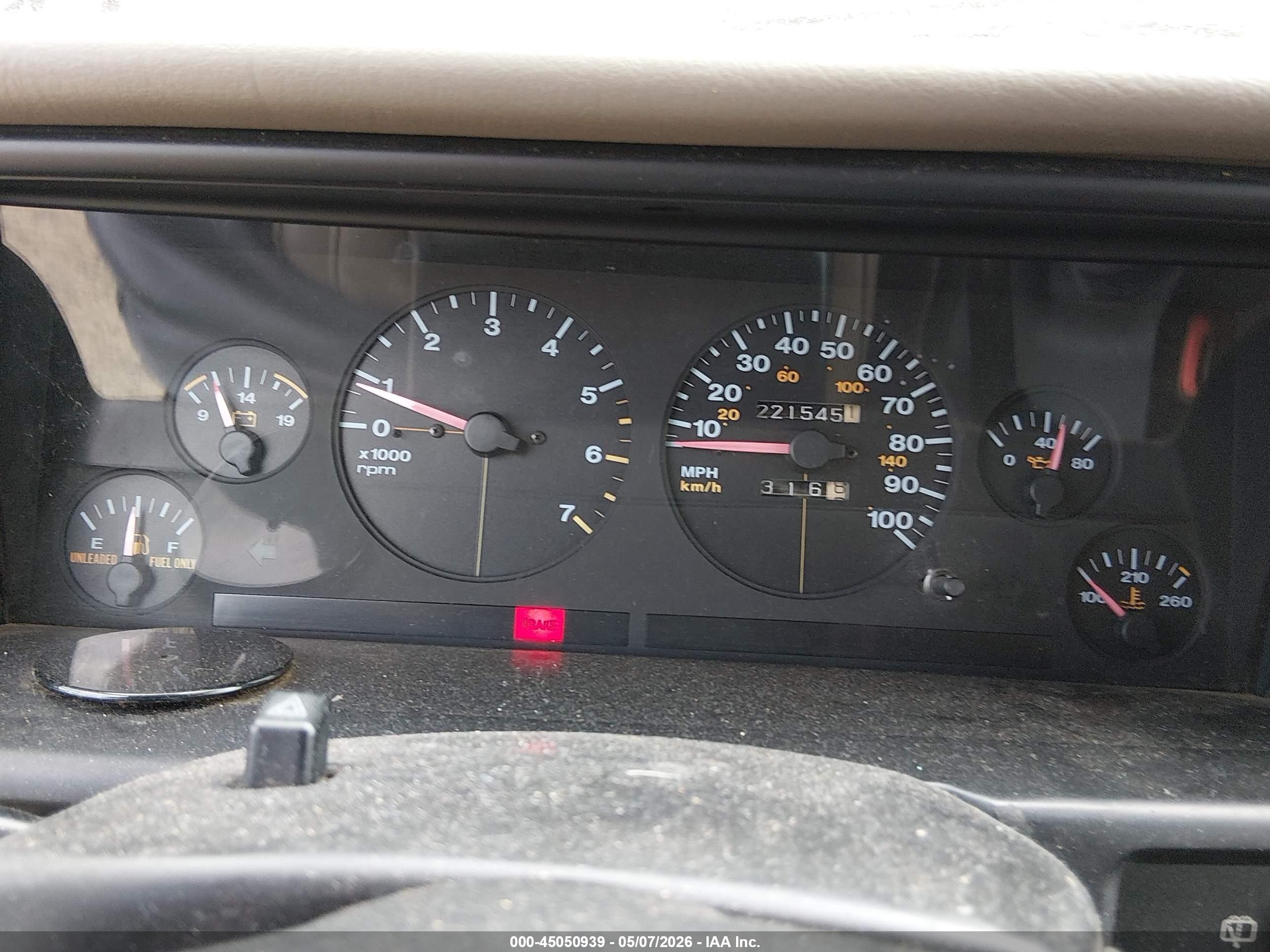 1994 Jeep Grand Cherokee Limited Зеленый vin: 1J4GZ78S7RC101383