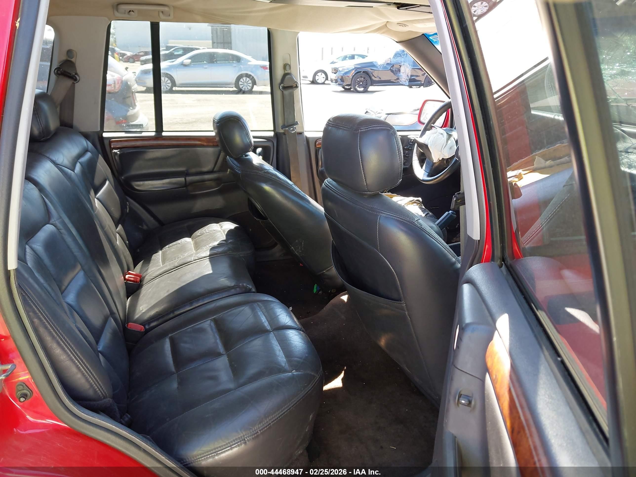 1996 Jeep Grand Cherokee Limited Red vin: 1J4GZ78S7TC166046