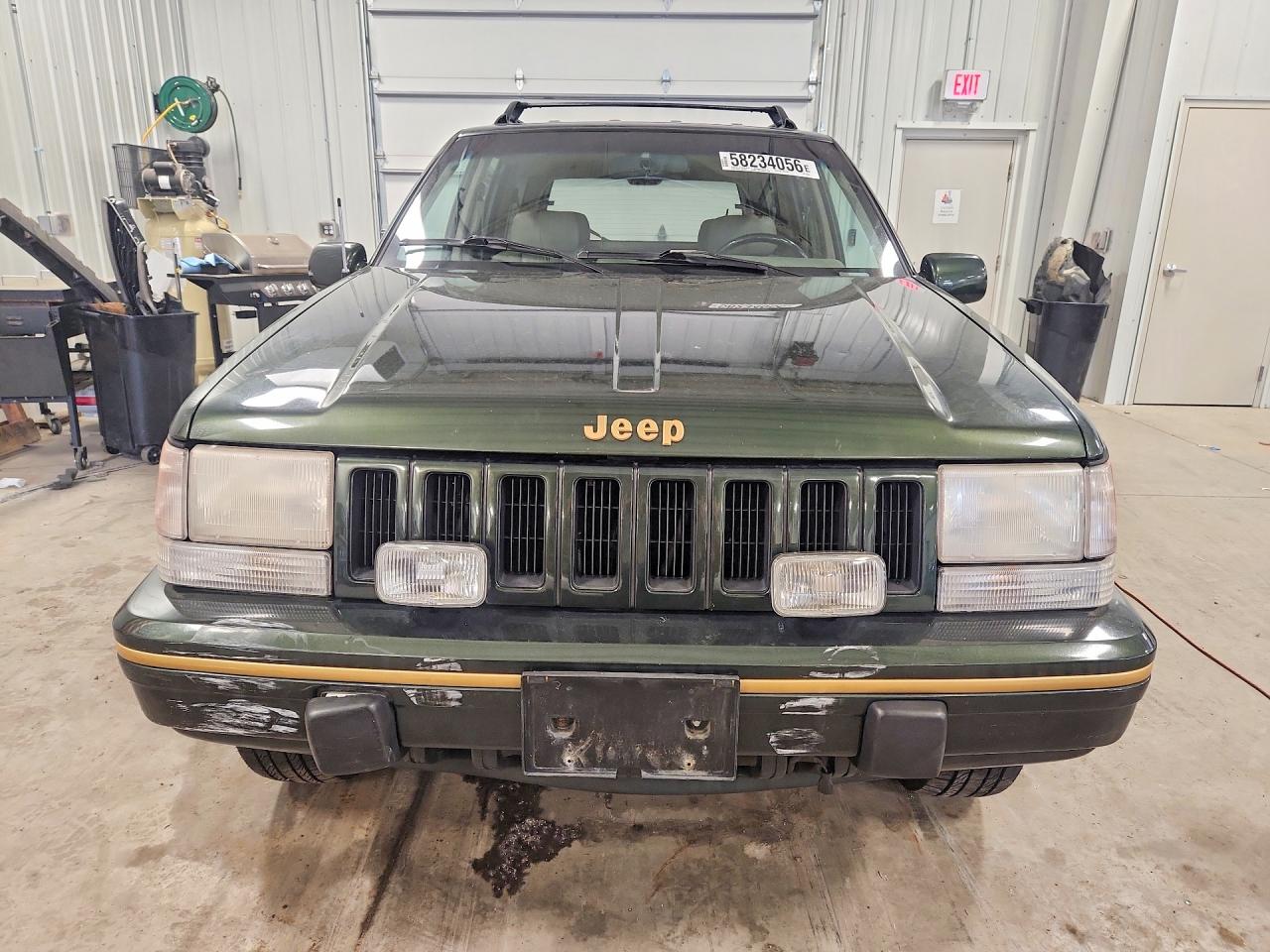 1995 Jeep Grand Cherokee Limited Green vin: 1J4GZ78Y0SC528561