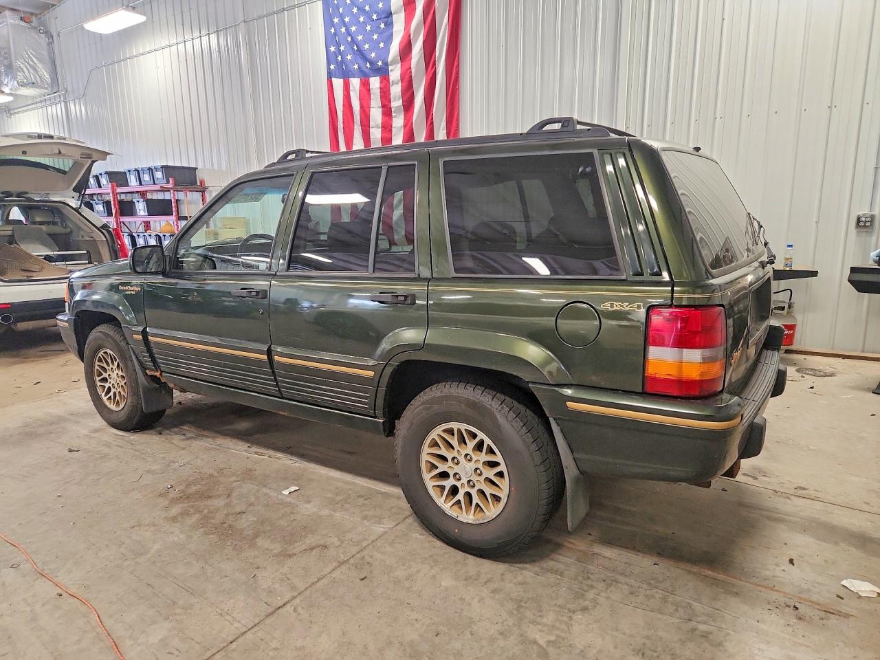 1995 Jeep Grand Cherokee Limited Green vin: 1J4GZ78Y0SC528561