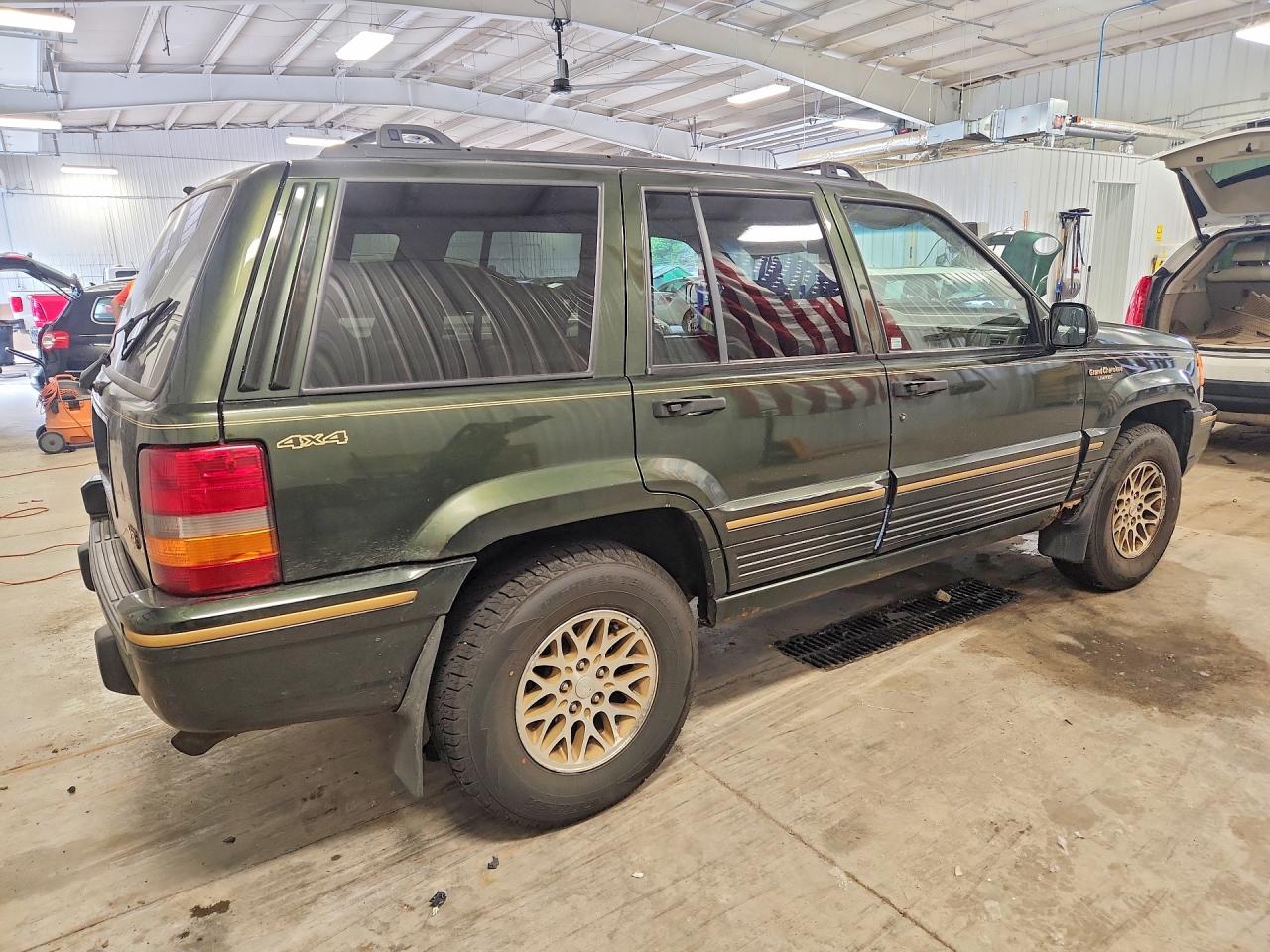 1995 Jeep Grand Cherokee Limited Green vin: 1J4GZ78Y0SC528561