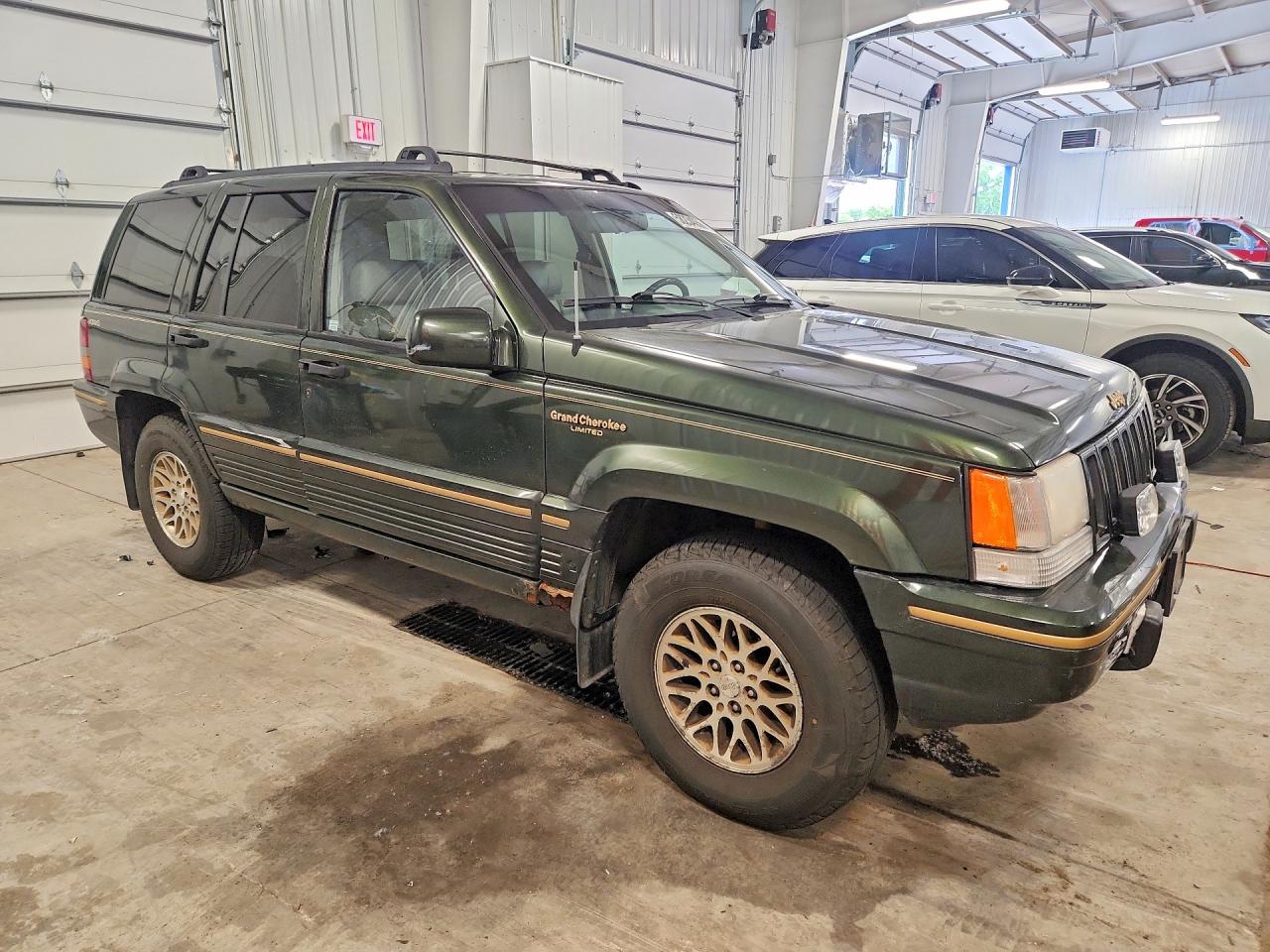 1995 Jeep Grand Cherokee Limited Green vin: 1J4GZ78Y0SC528561